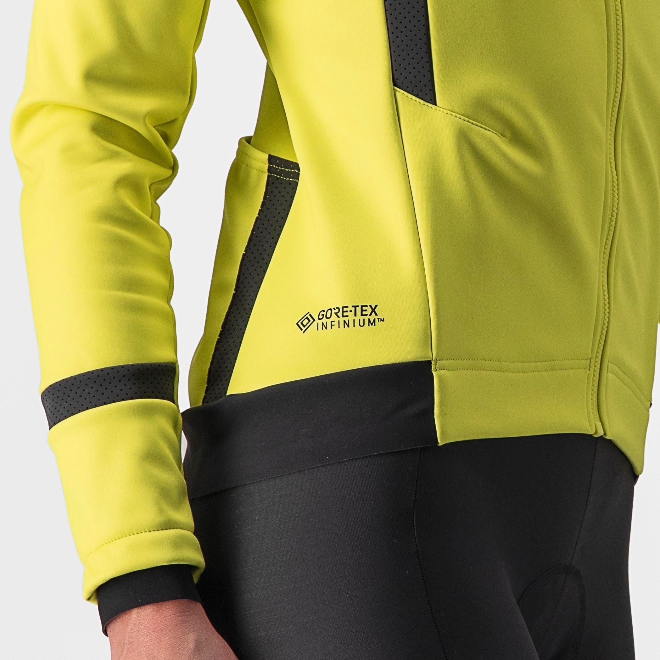 Dinamica 2 jacket - brilliant yellow/dark gray ref - castelli