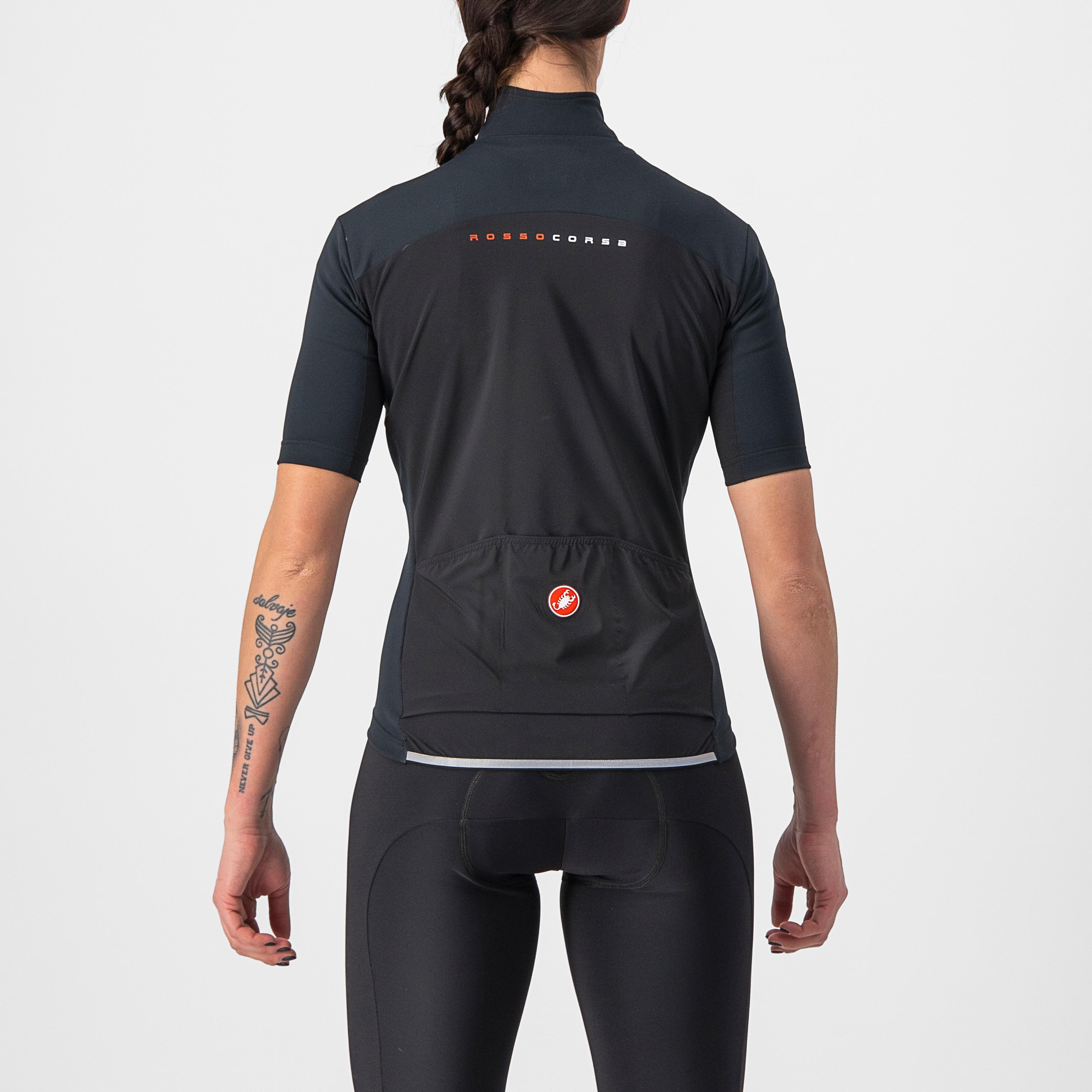 Perfetto ros 2w wind jersey - light black - castelli