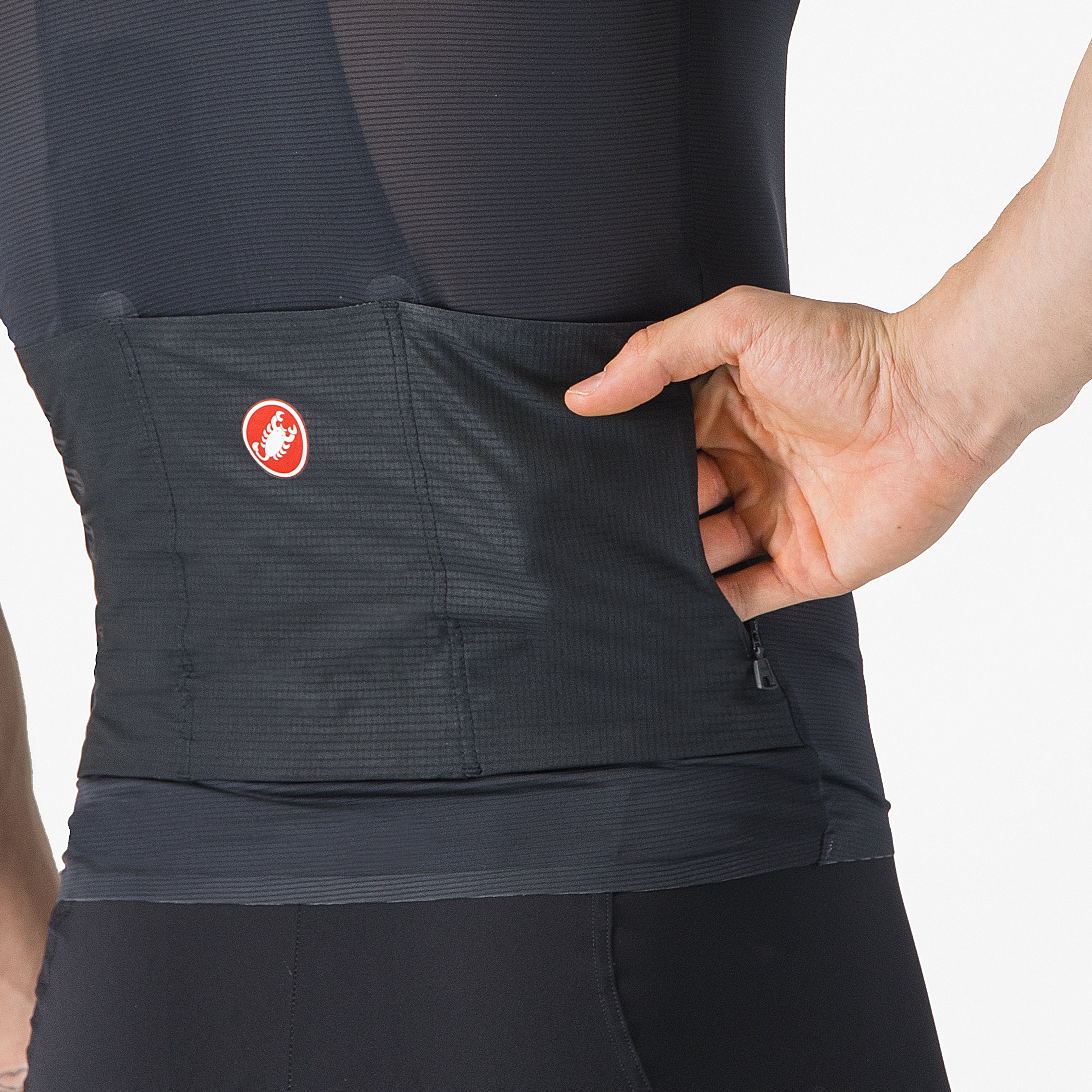 Superleggera a/c jersey - light black - castelli