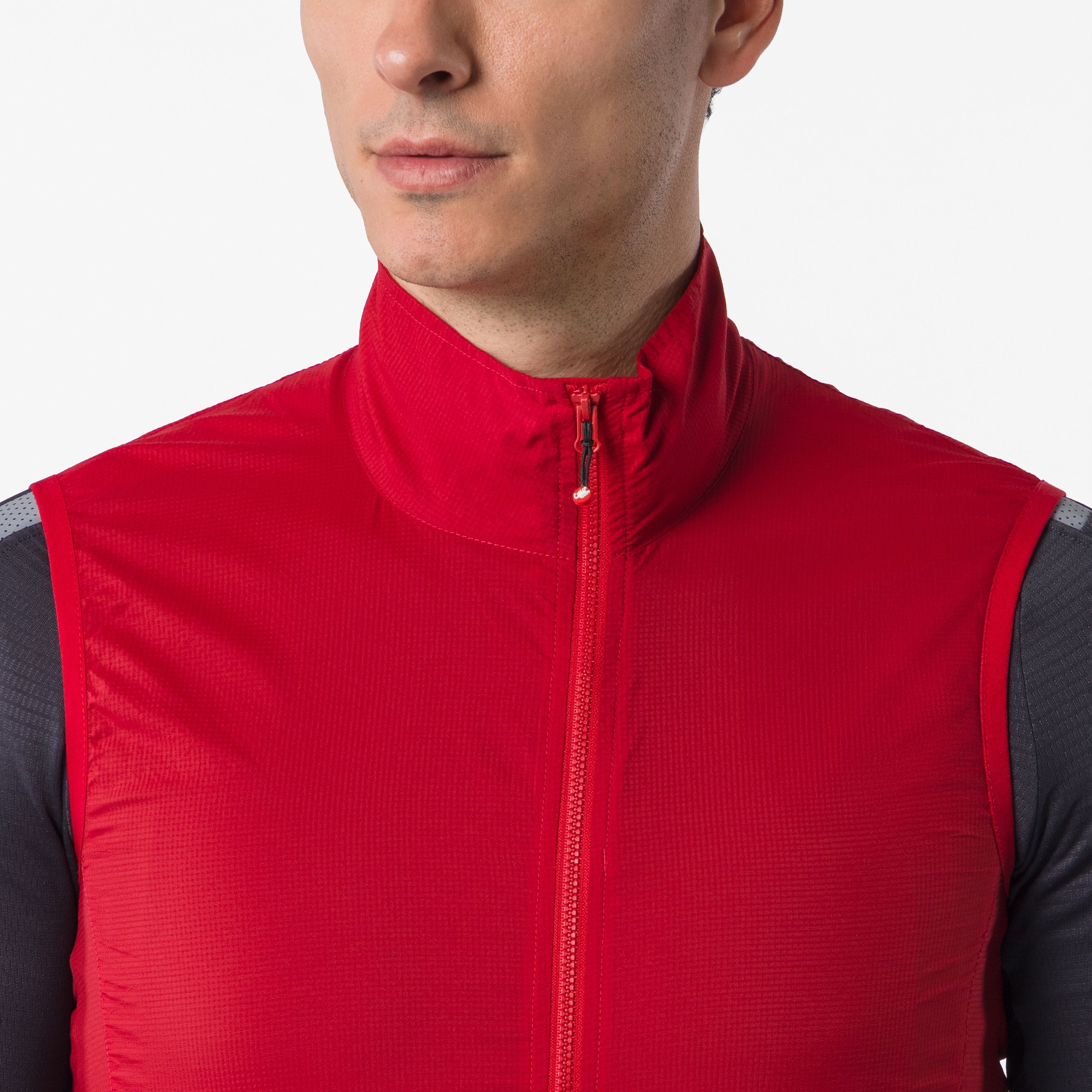 Transition air vest - rich red - castelli