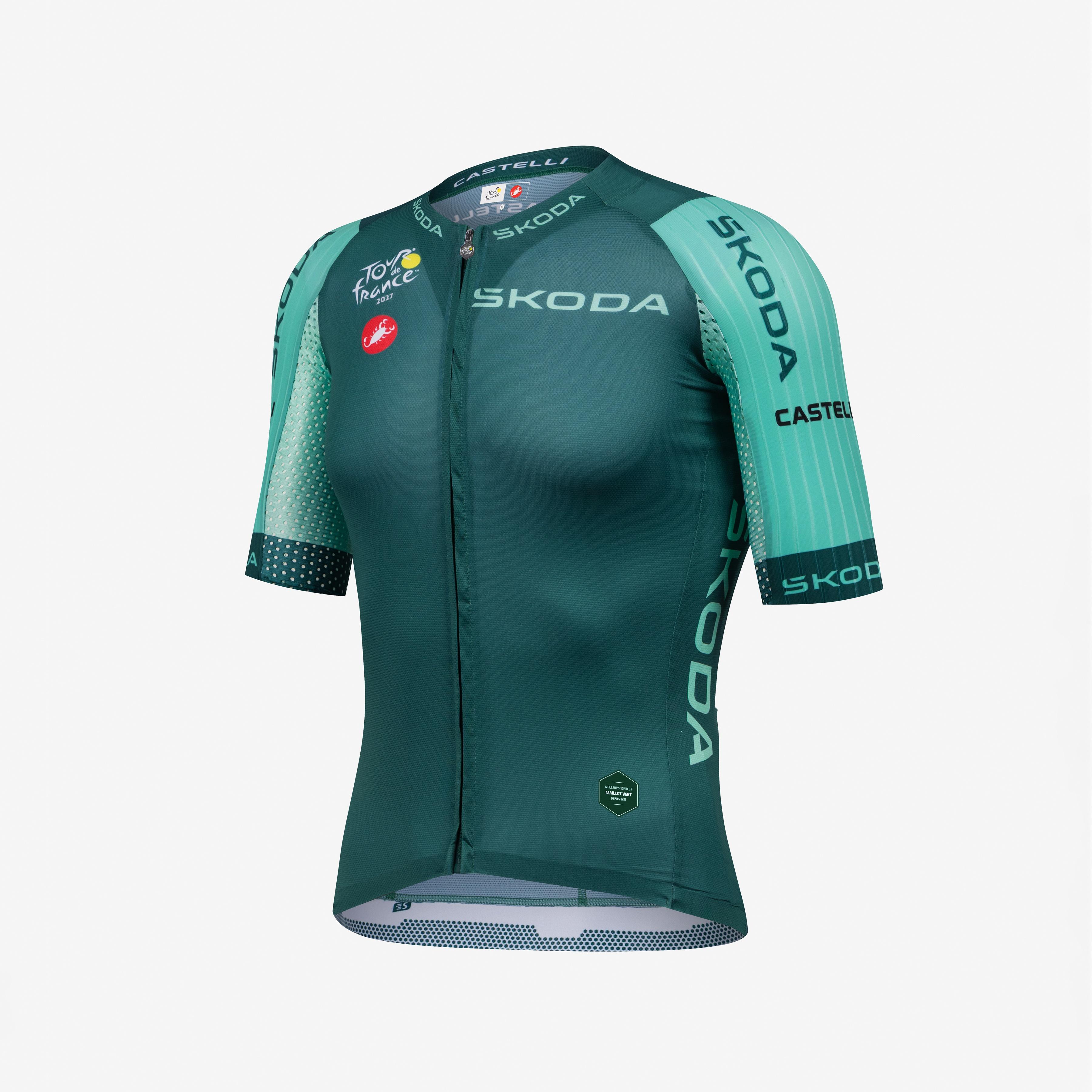 Tdf leader jersey aero race - green - castelli
