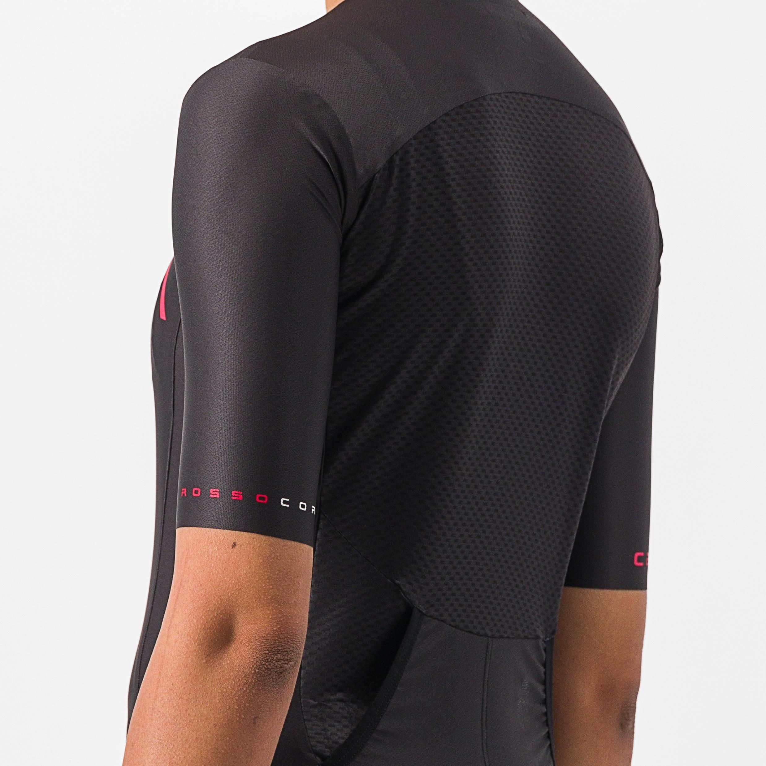 Free speed 2 w race top - black/hibiscus - castelli
