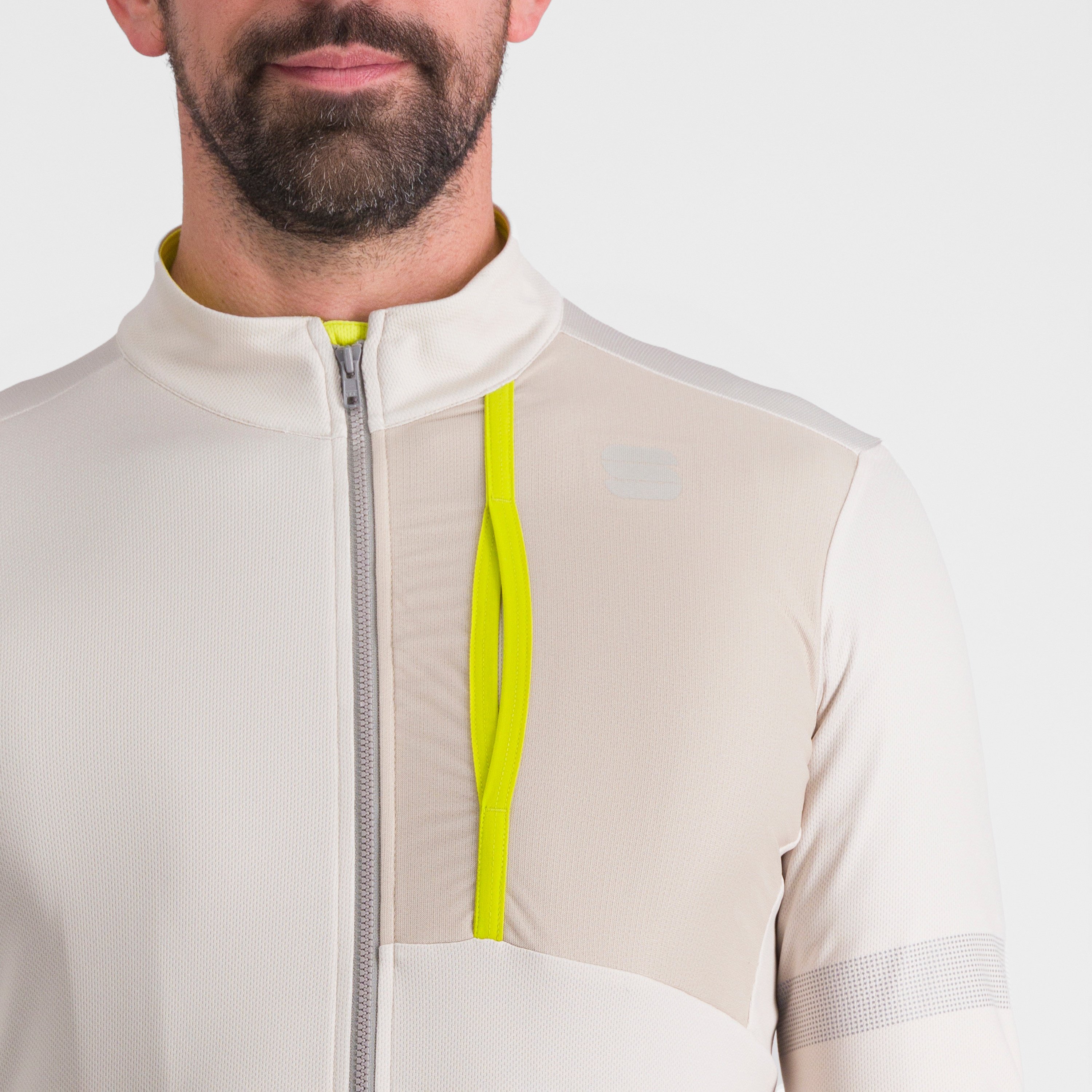 Supergiara thermal jersey - warm cement - sportful