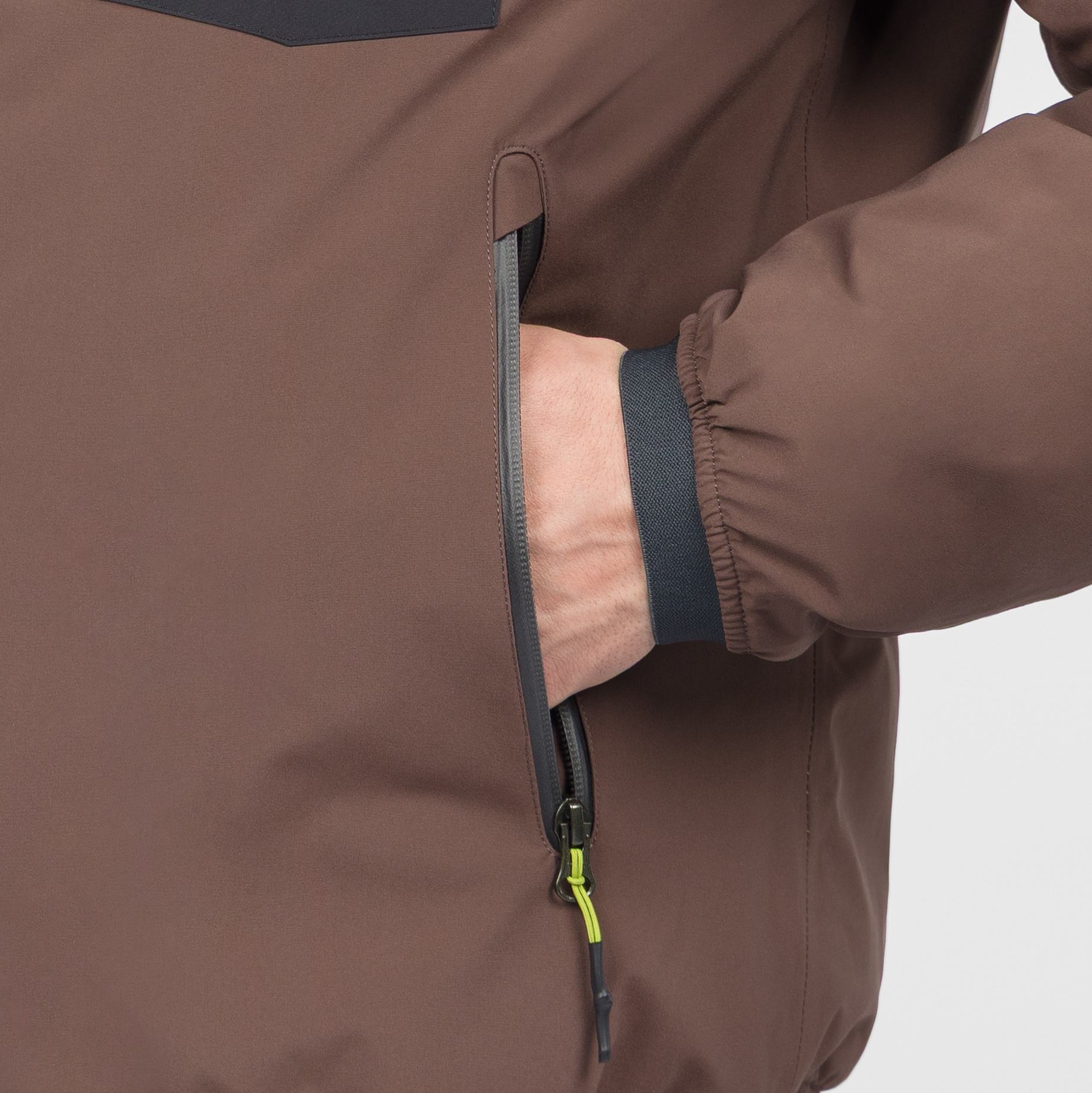 Falier jacket - gianduia brown - karpos