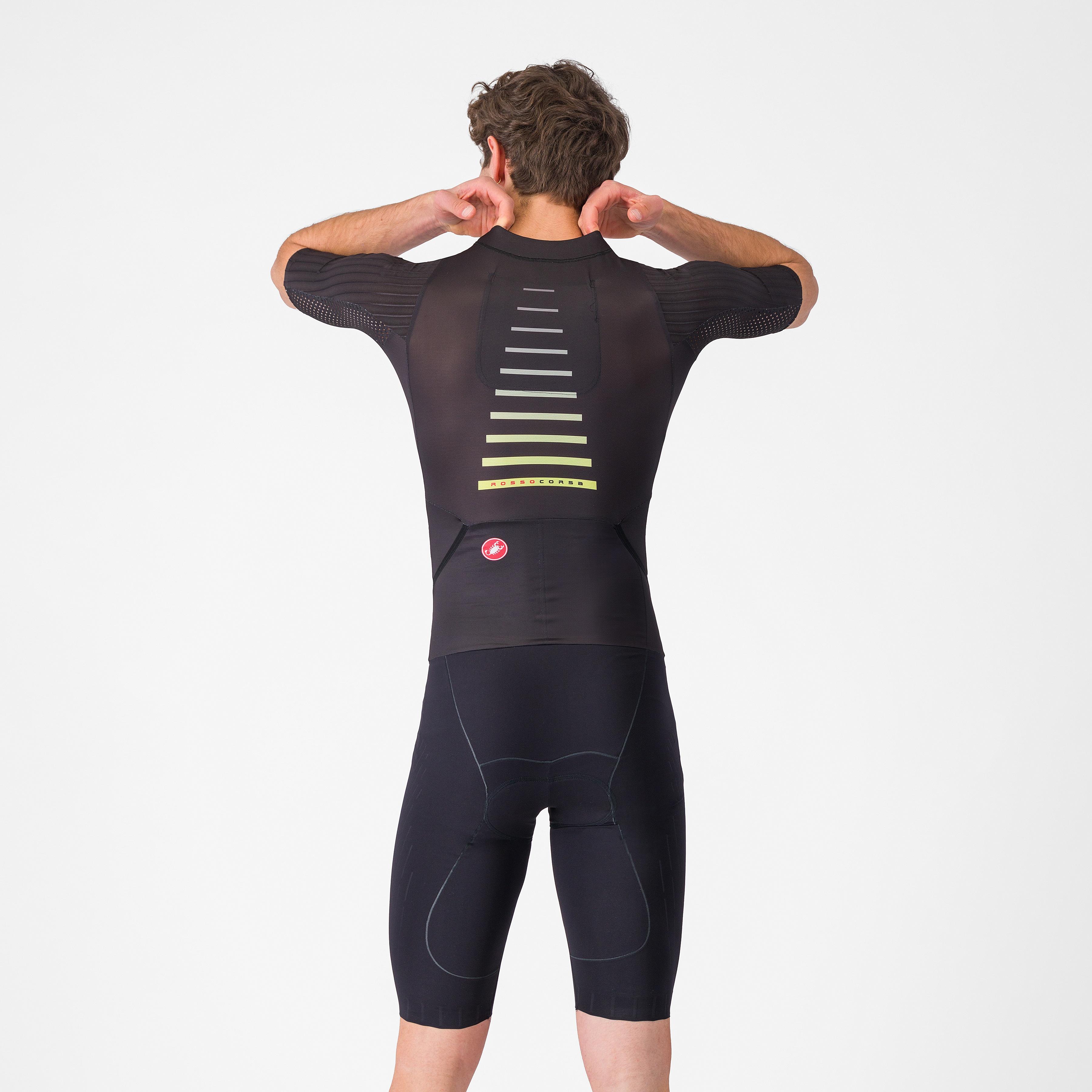Free sanremo 3 suit short sleeve - black - castelli