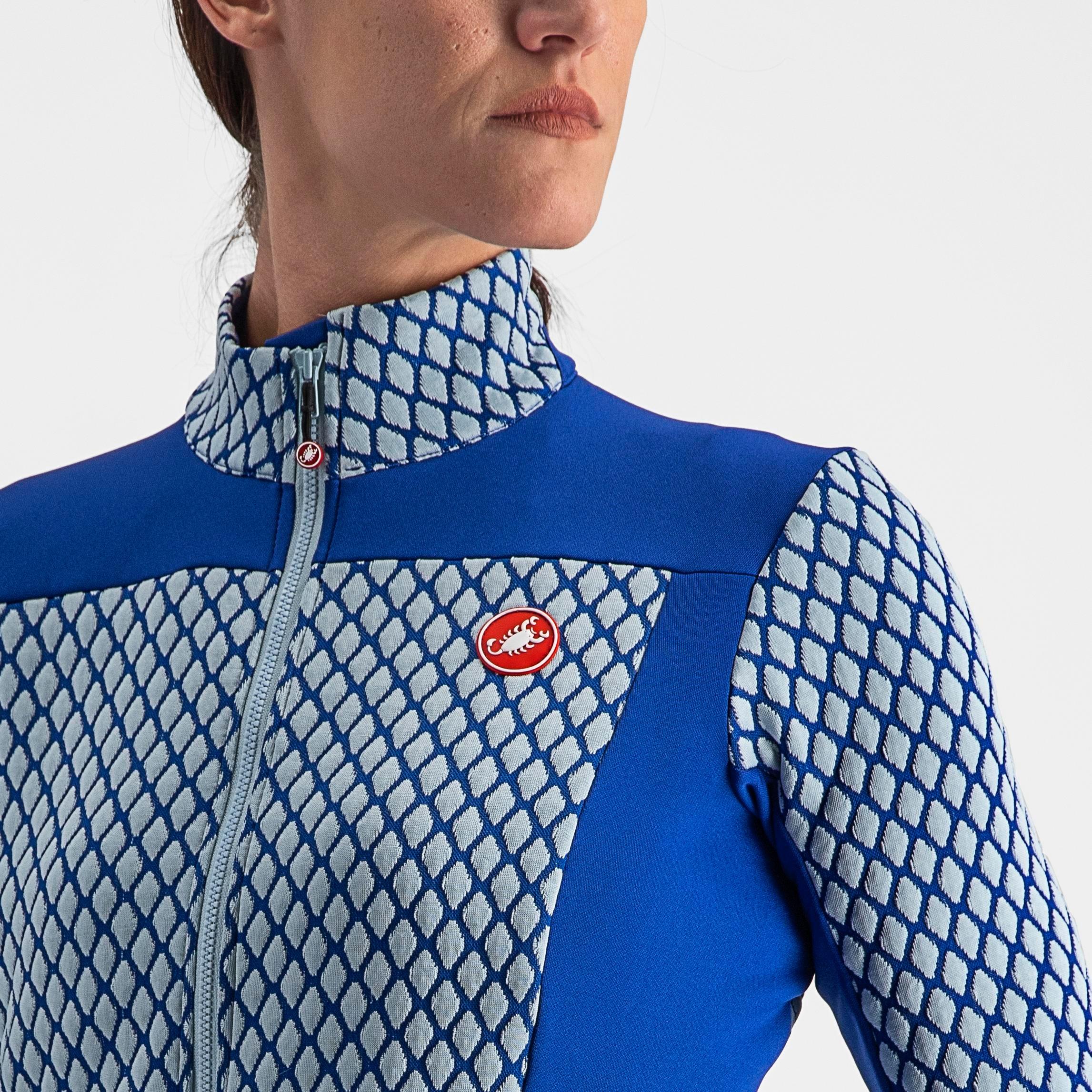 Sfida 2 jersey fz - sodalite blue/sterling blue - castelli