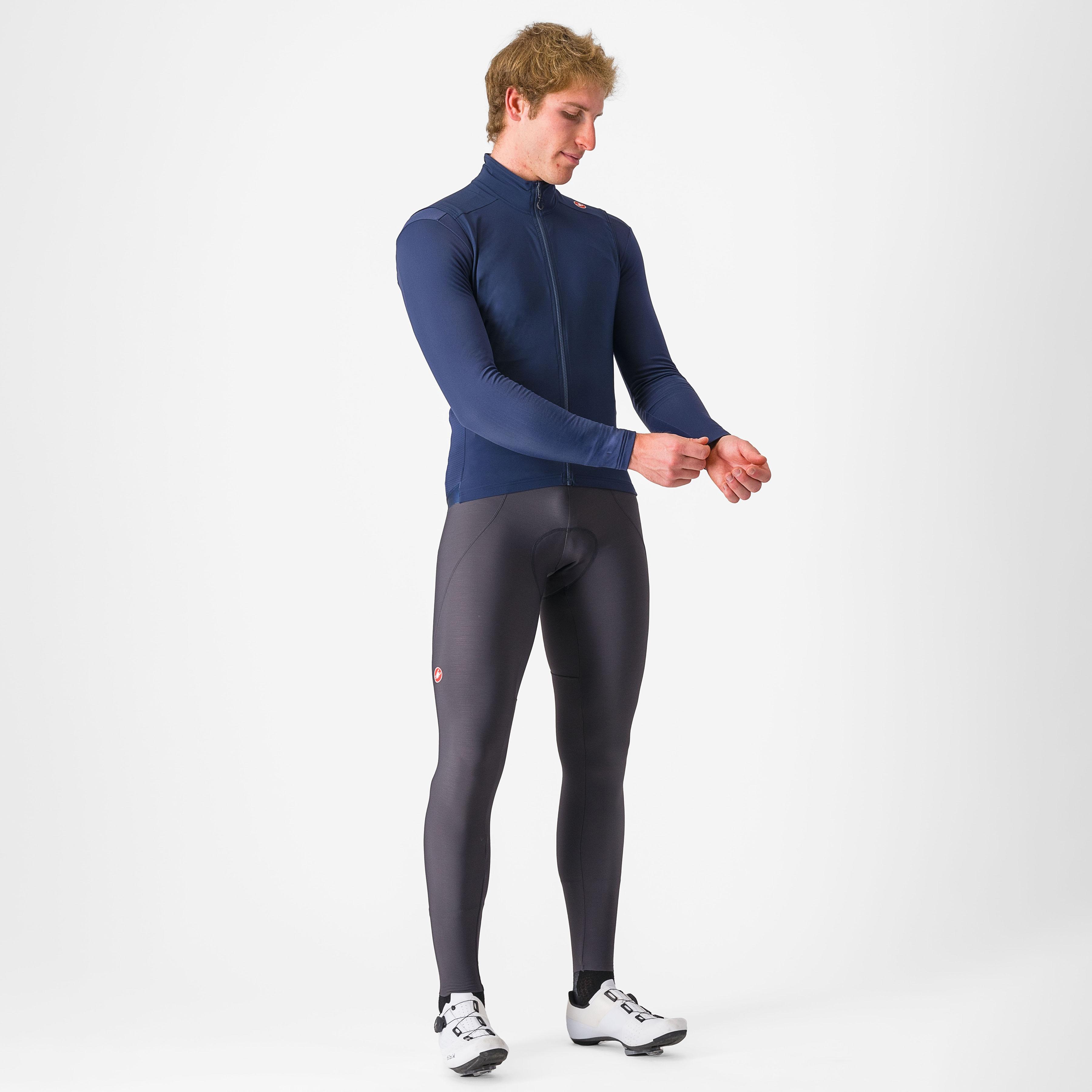 Espresso bibtight - dark gray - castelli