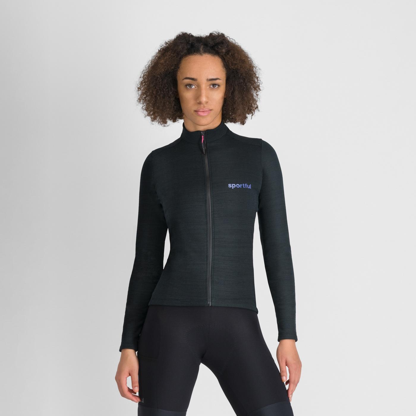 Supergiara wool w jersey - black - sportful
