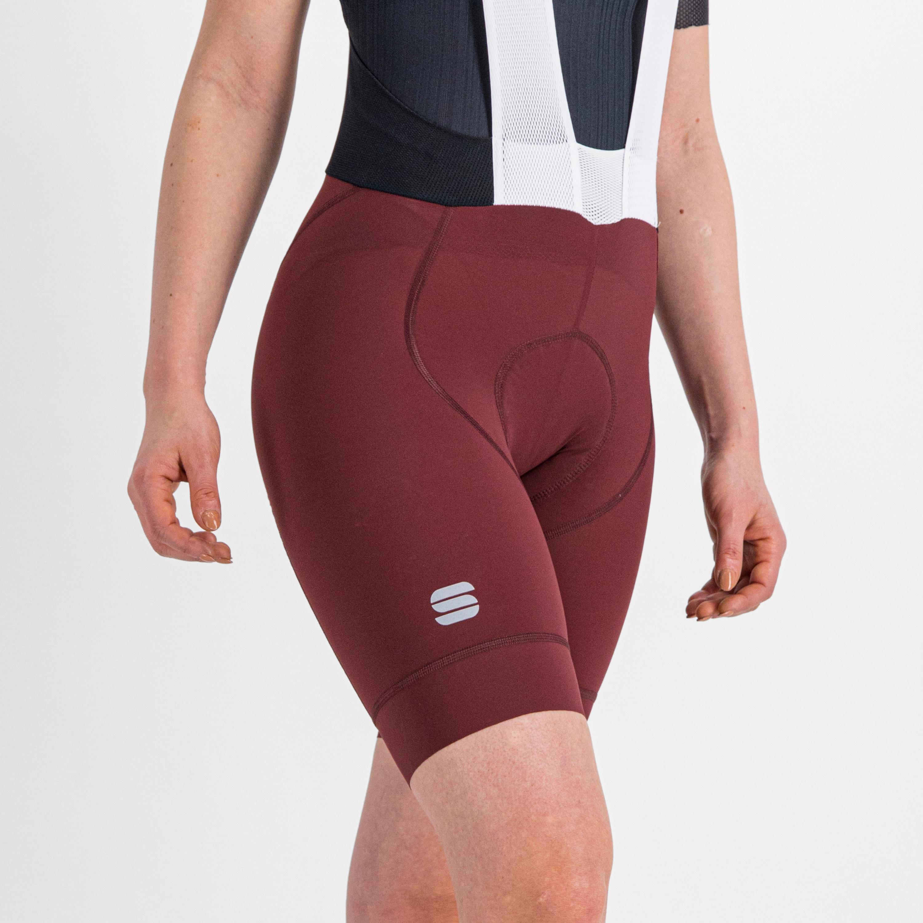 Bodyfit pro w bibshort - red wine - sportful