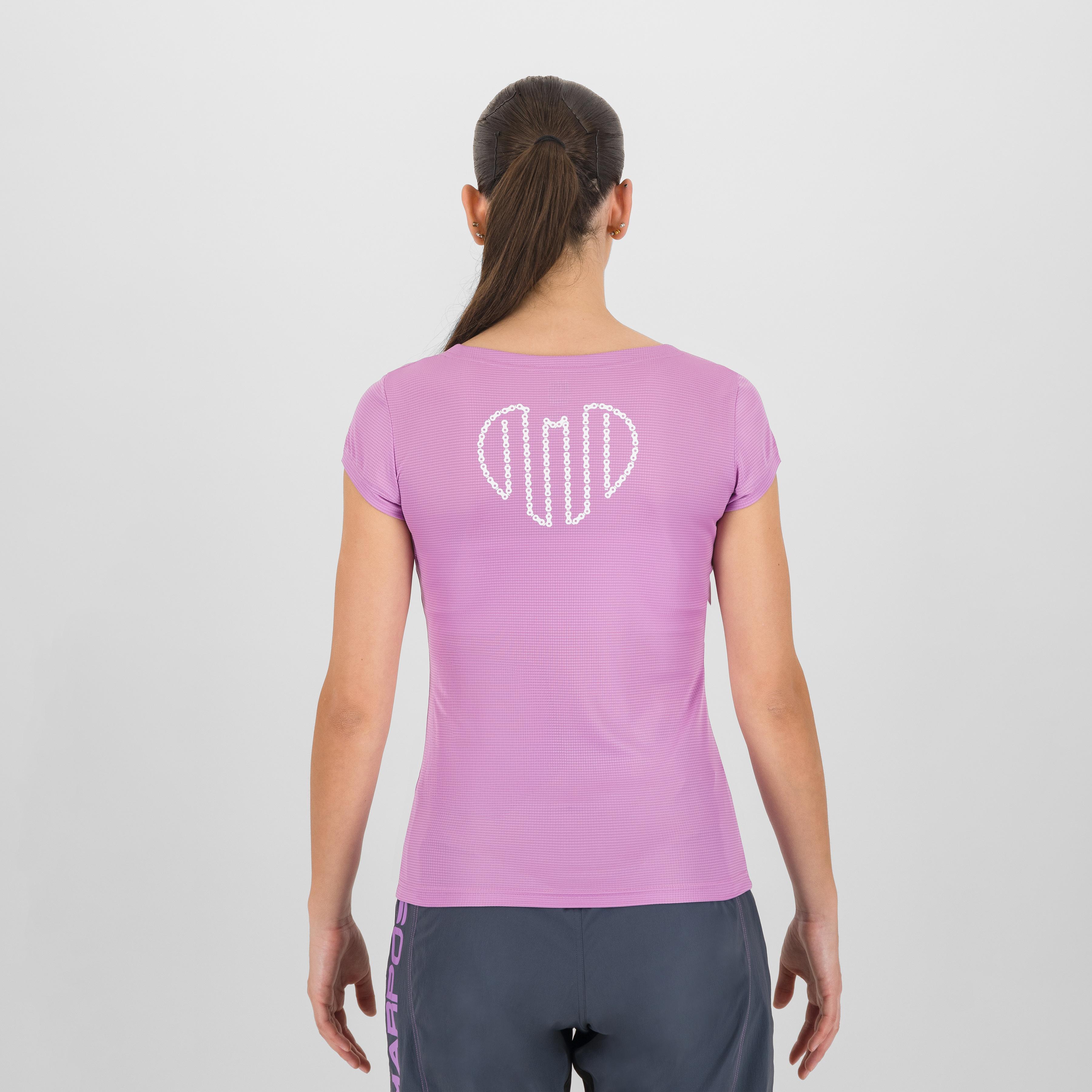 Val federia evo w t-shirt - bloom - karpos