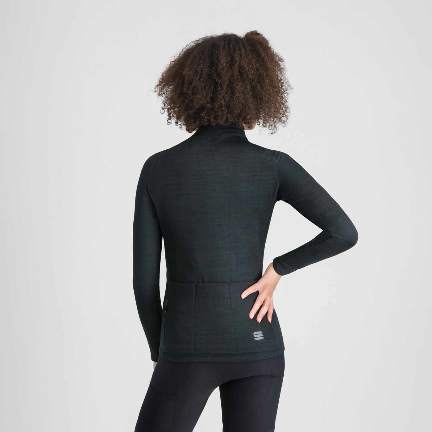 Supergiara wool w jersey - black - sportful