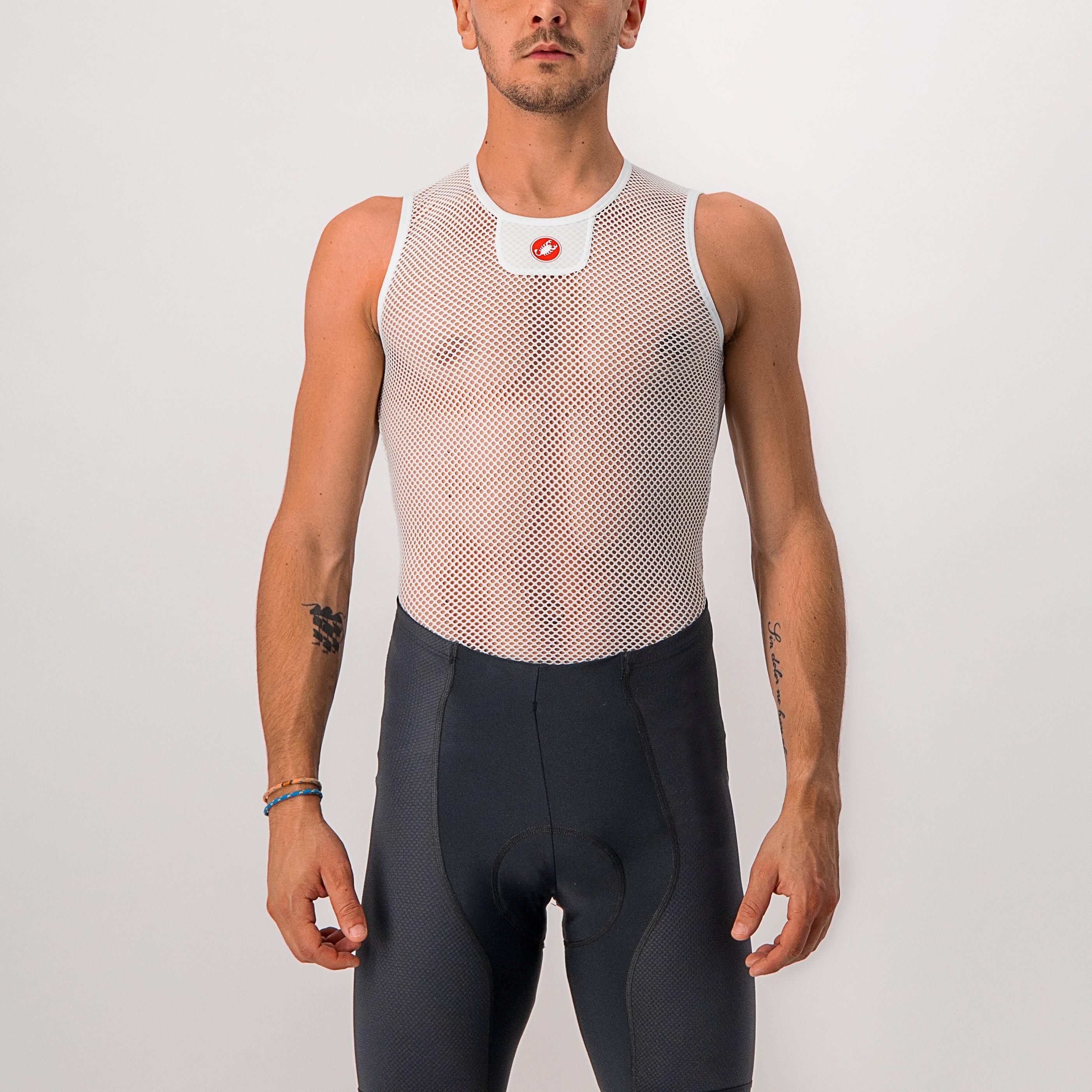 Core mesh 3 sleeveless - white - castelli