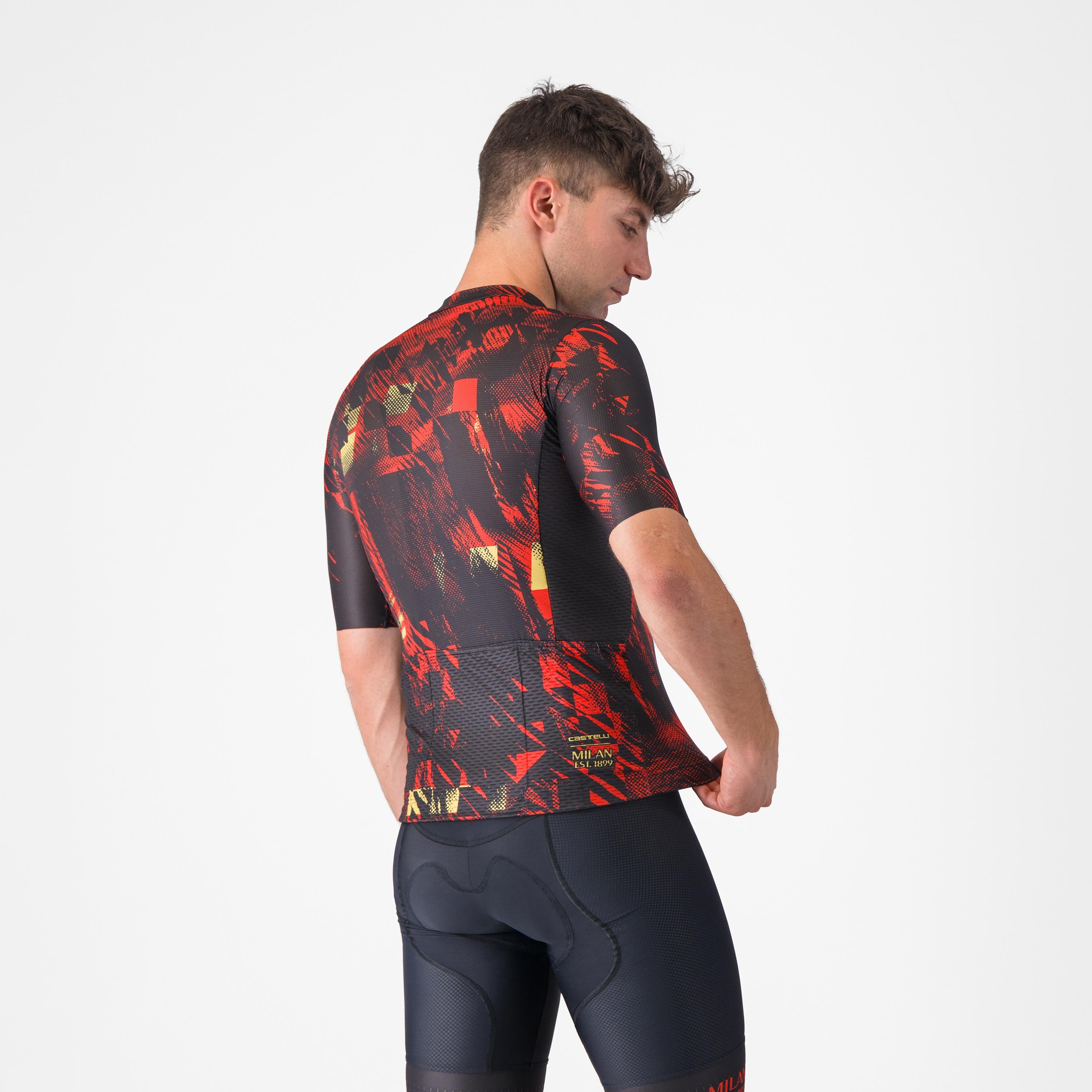 Competizione 3 jersey - special black/red - castelli
