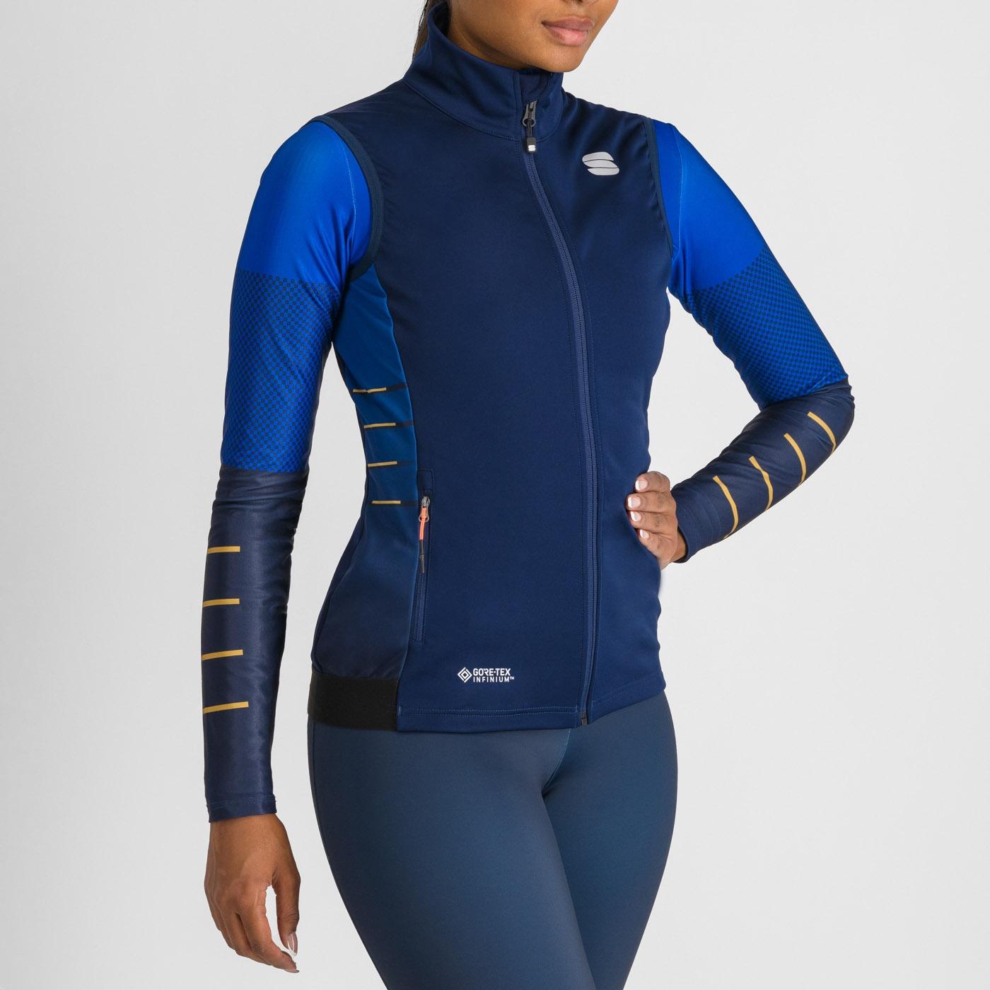Squadra w vest - italy blu blue ceramic - sportful