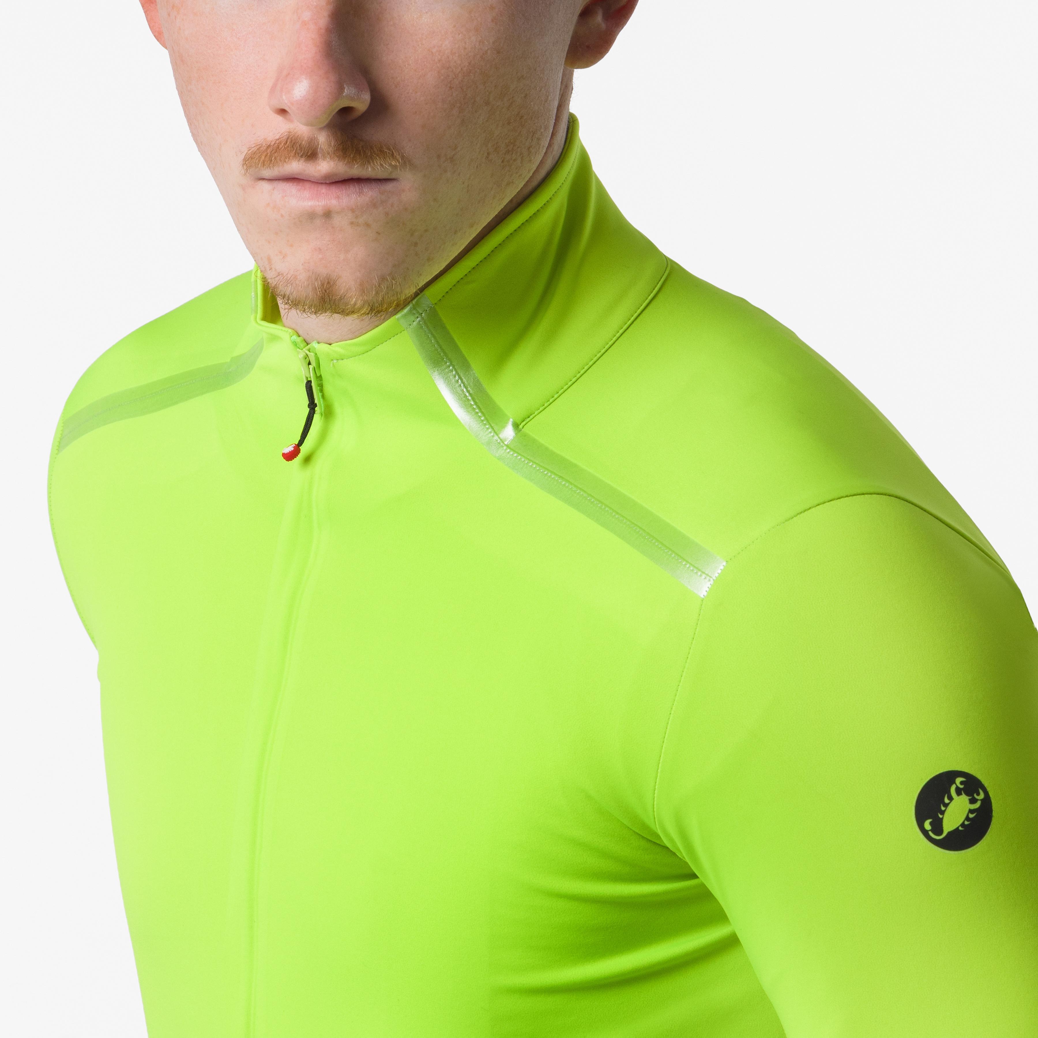 Perfetto pro jacket - electric lime - castelli