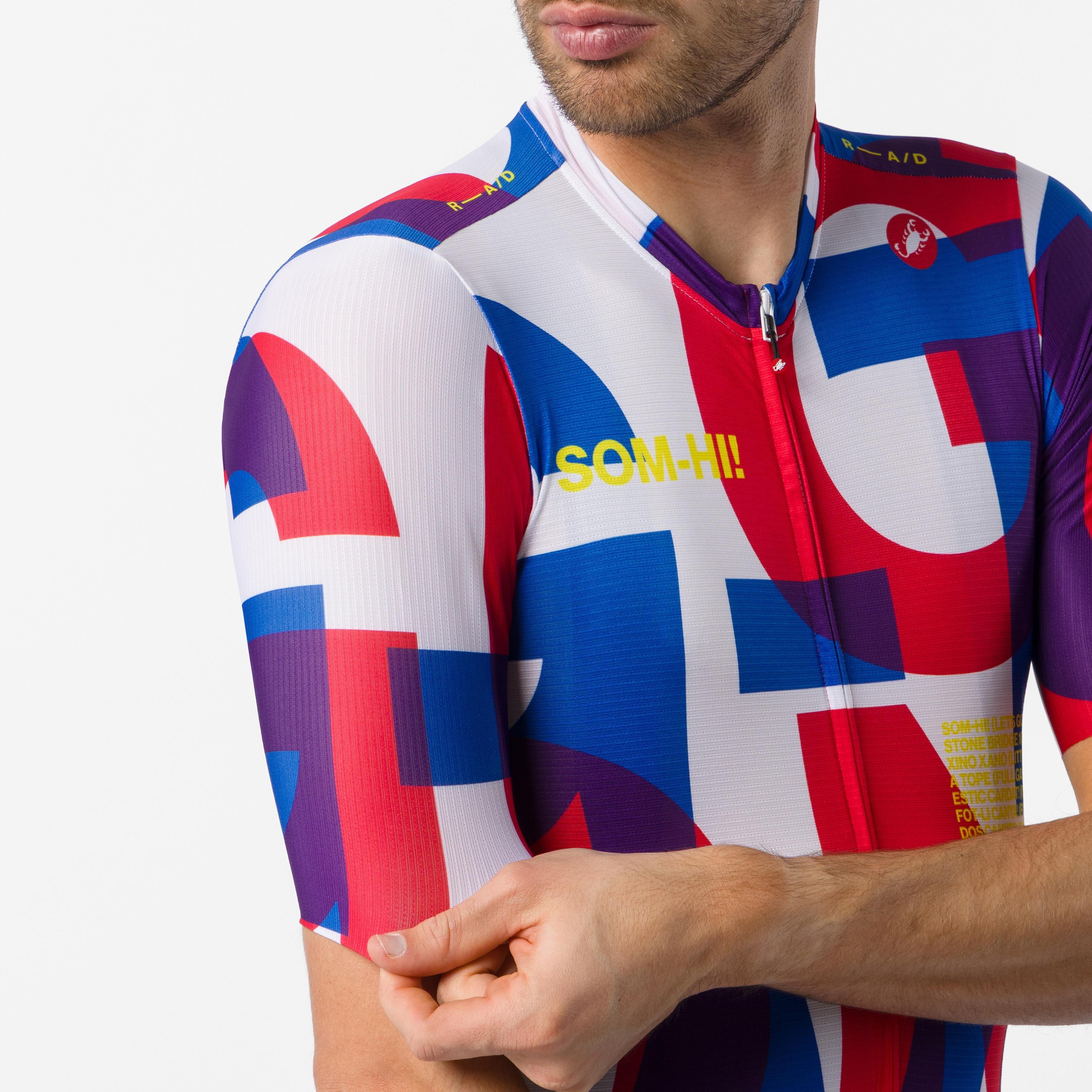 Espresso 2 jersey - white zip - castelli
