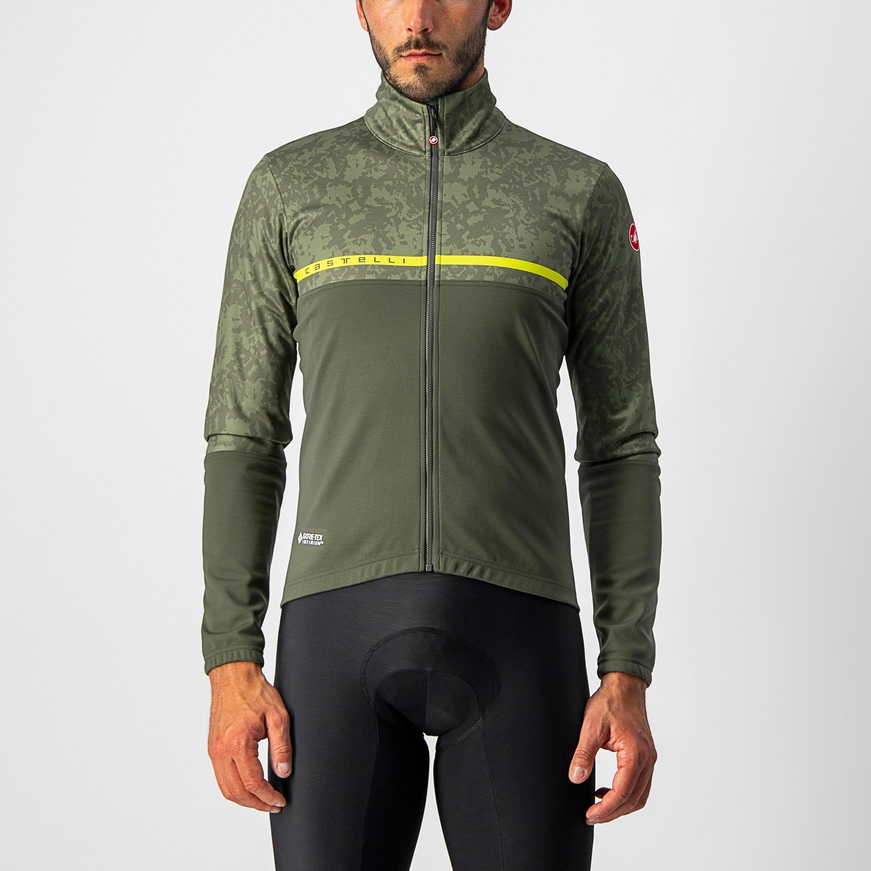 Finestre jacket - military green/light military- - castelli