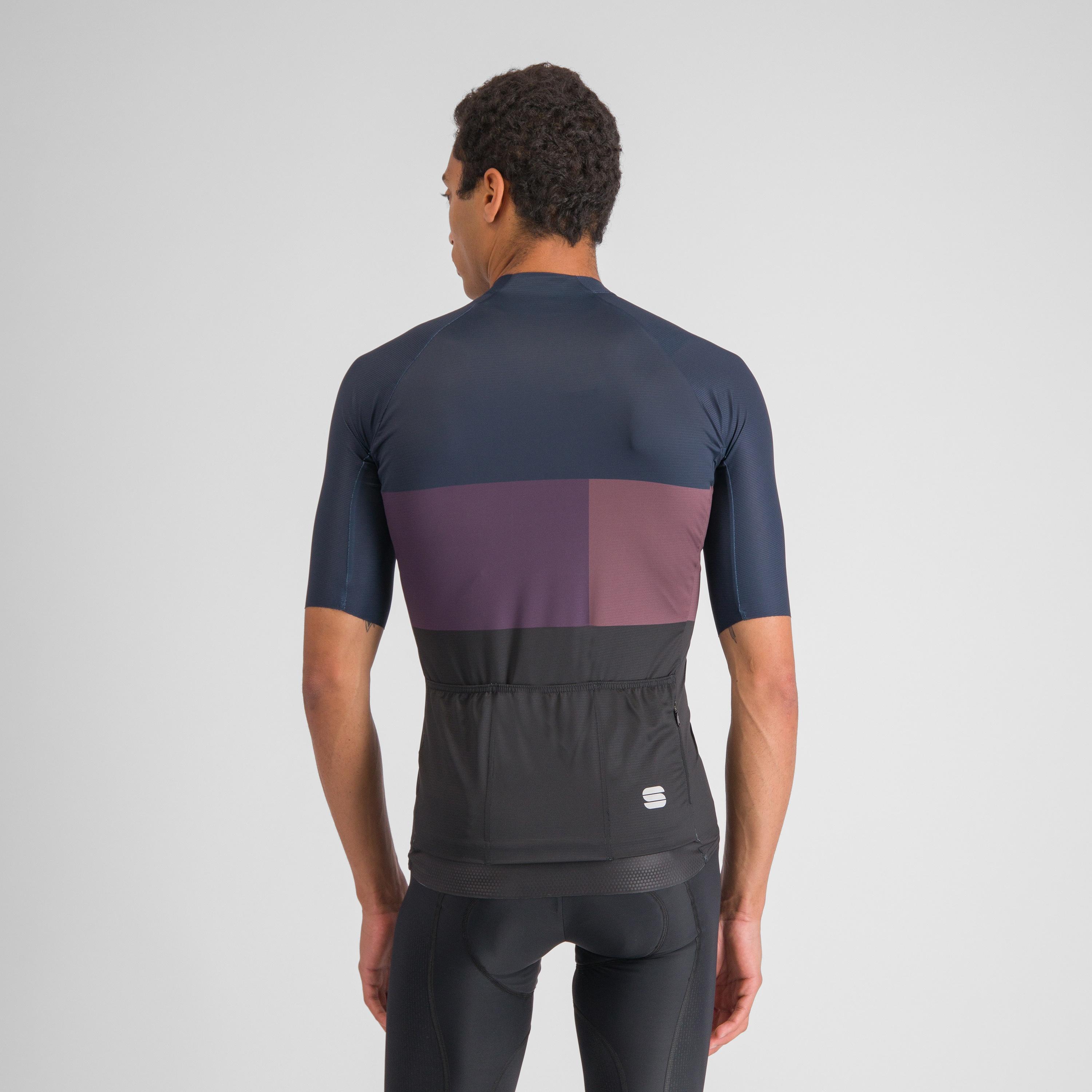 Snap jersey - black galaxy blue - sportful