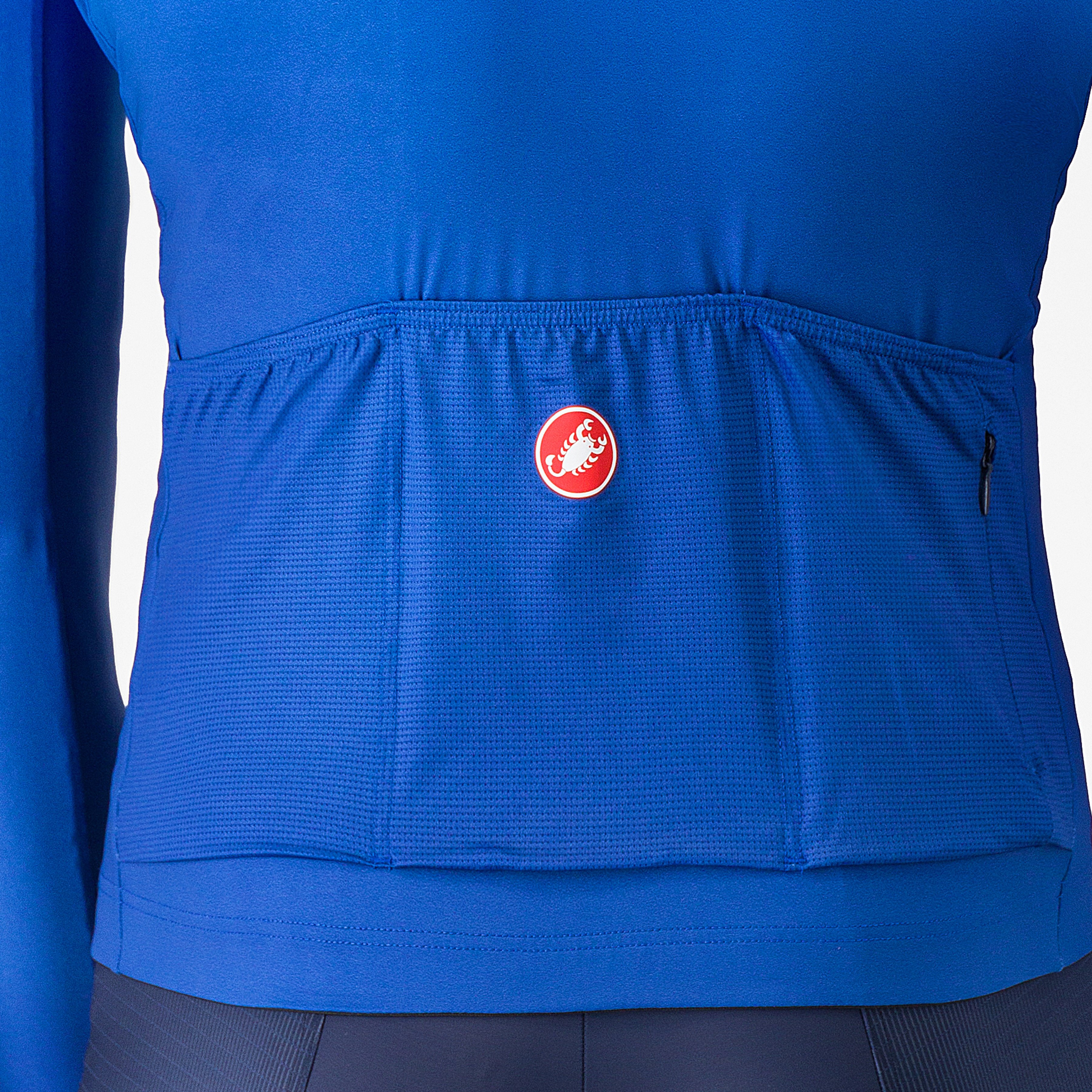 Upf long sleeve jersey - azzurro italia - castelli