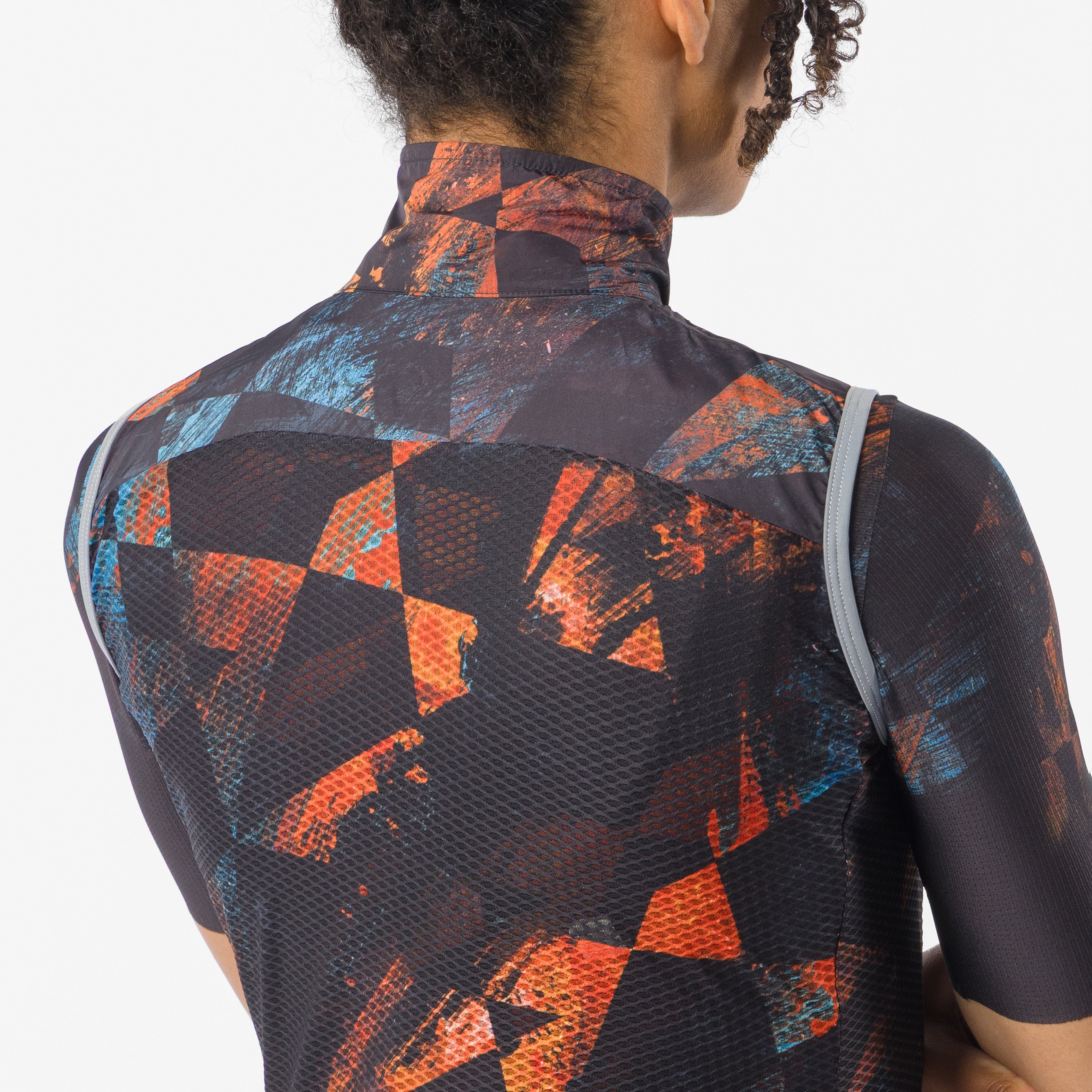 Pro light w wind vest - black zip - castelli