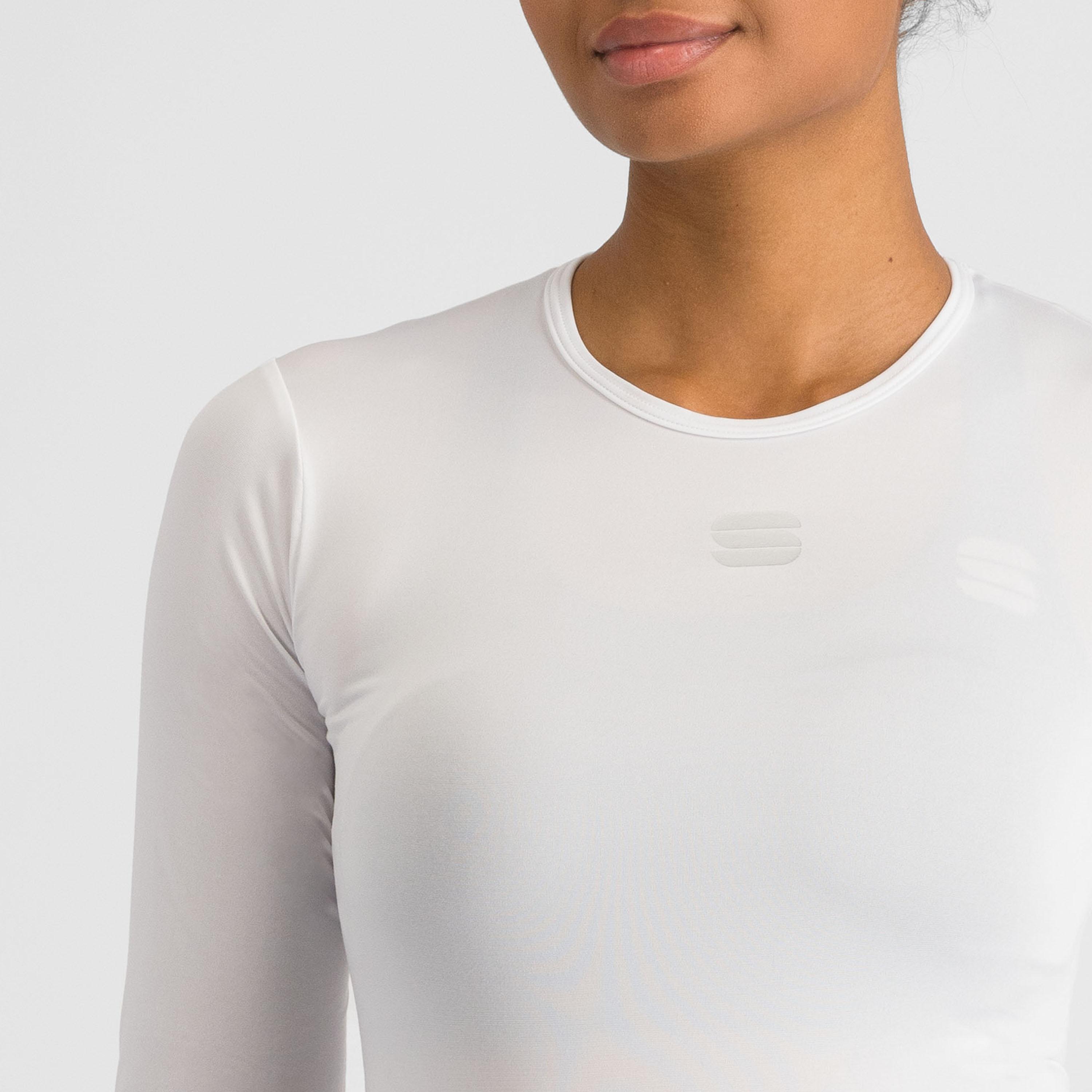 Light w tee ls - white - sportful