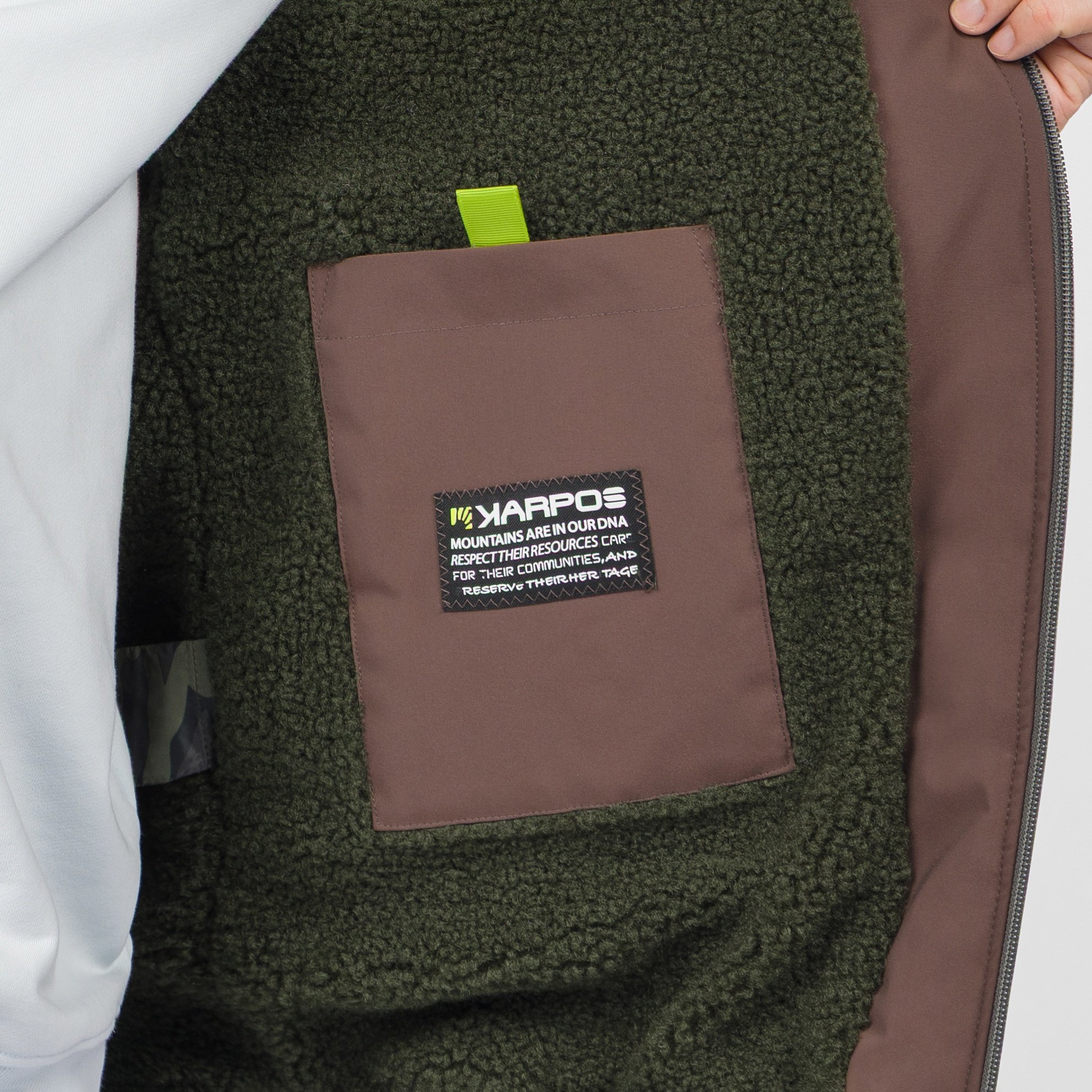 Falier jacket - gianduia brown - karpos