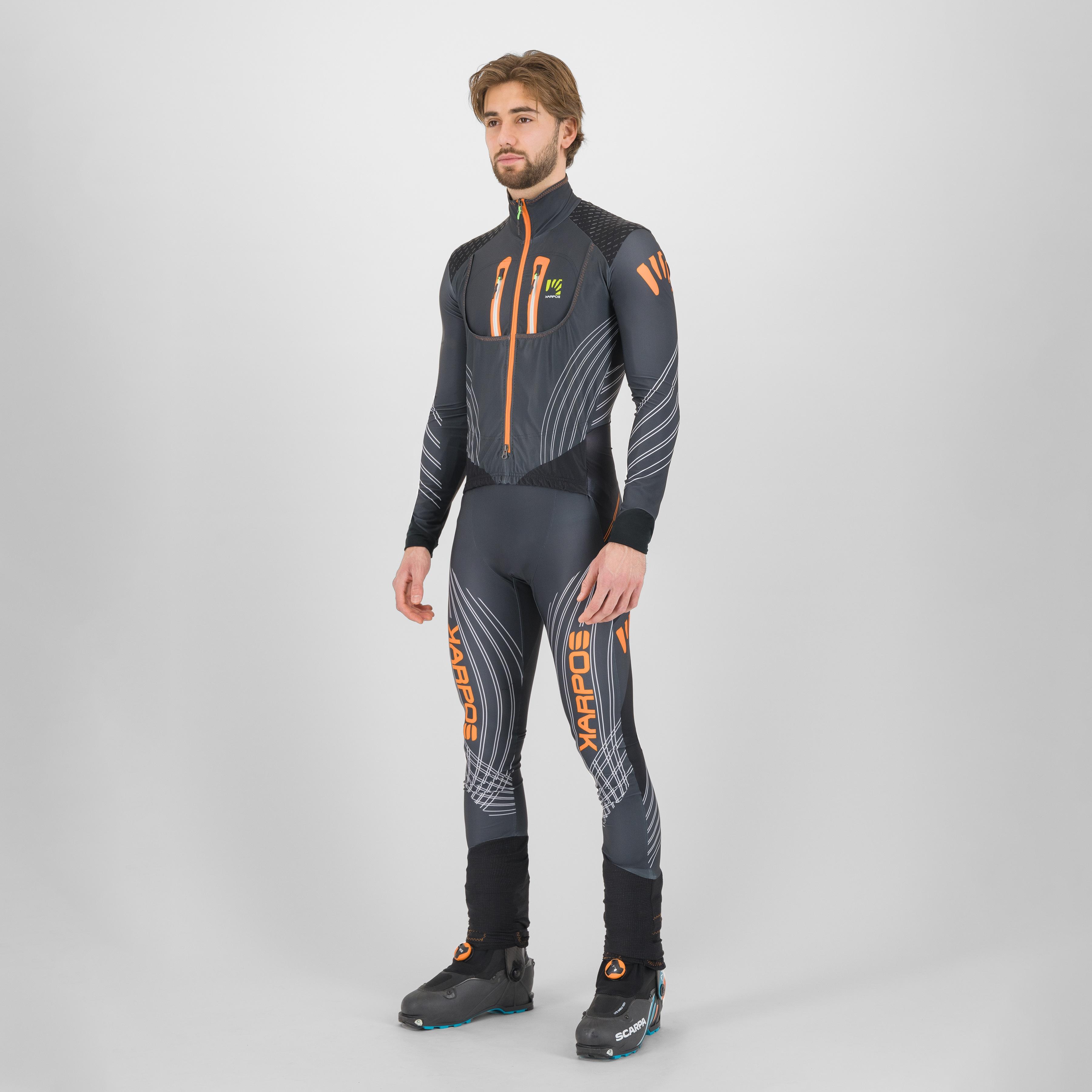 Karpos race suit - woodl.gray/vibr.orange - karpos