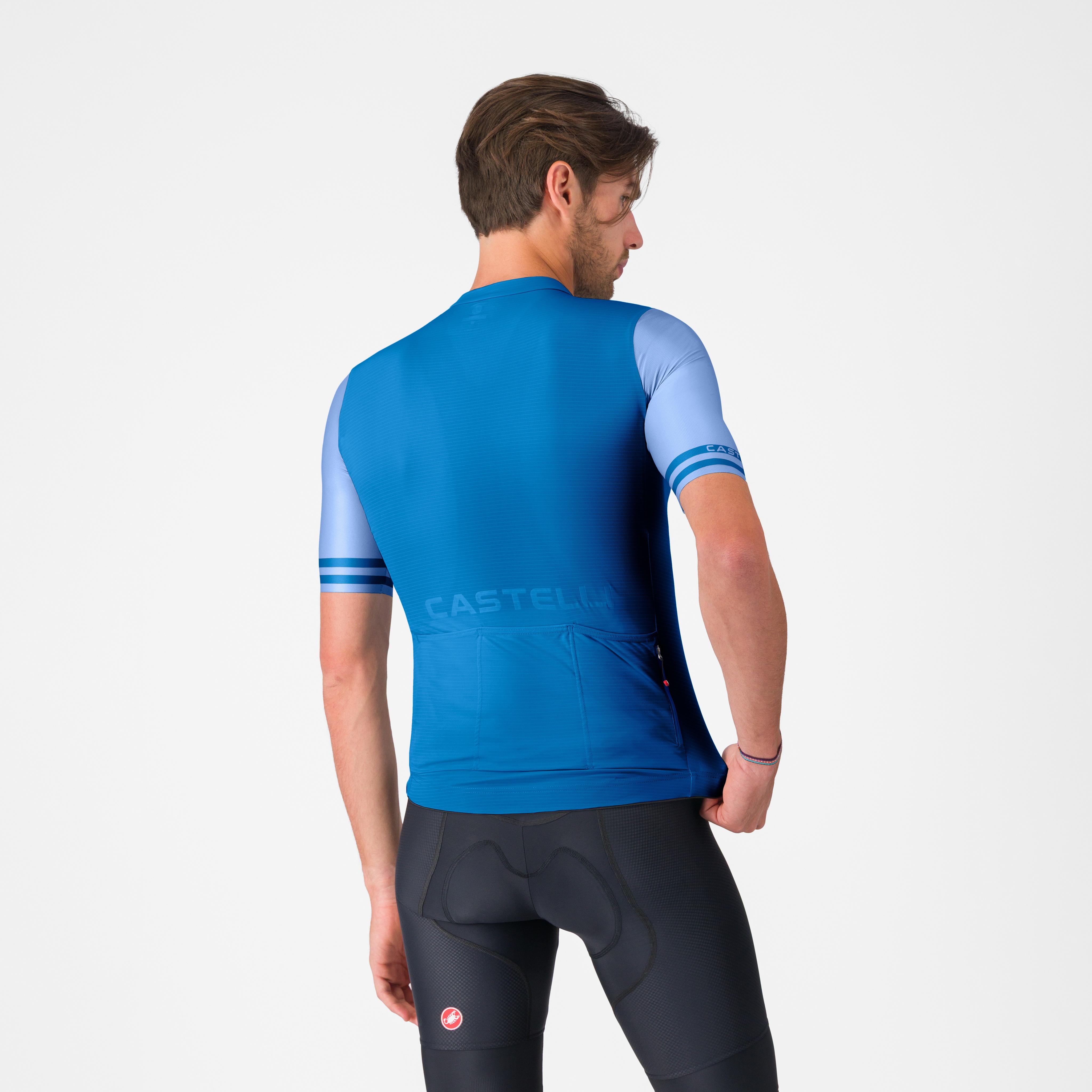 Prologo lite 2 jersey - azzurro italia - castelli