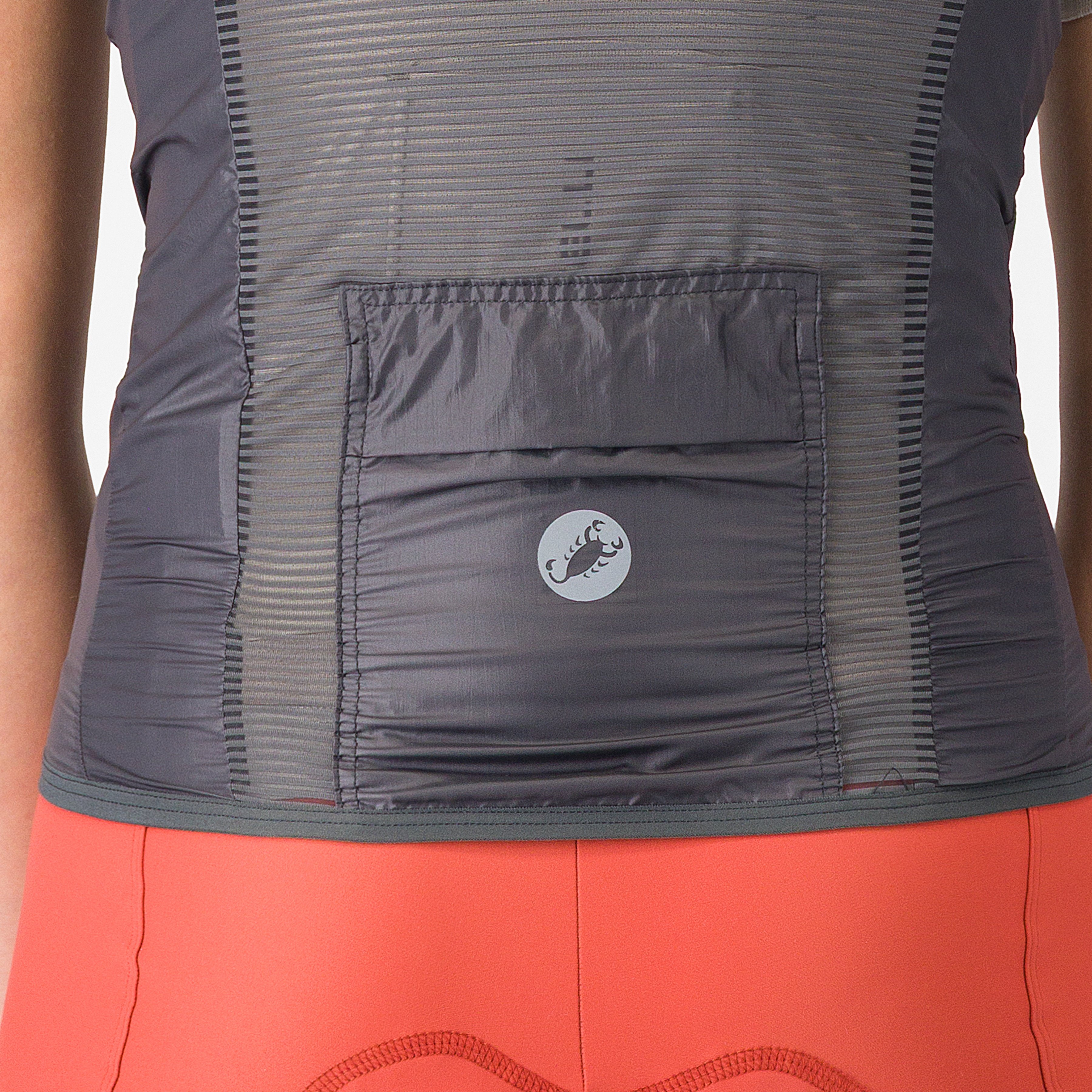 Aria 2 w vest - dark gray - castelli