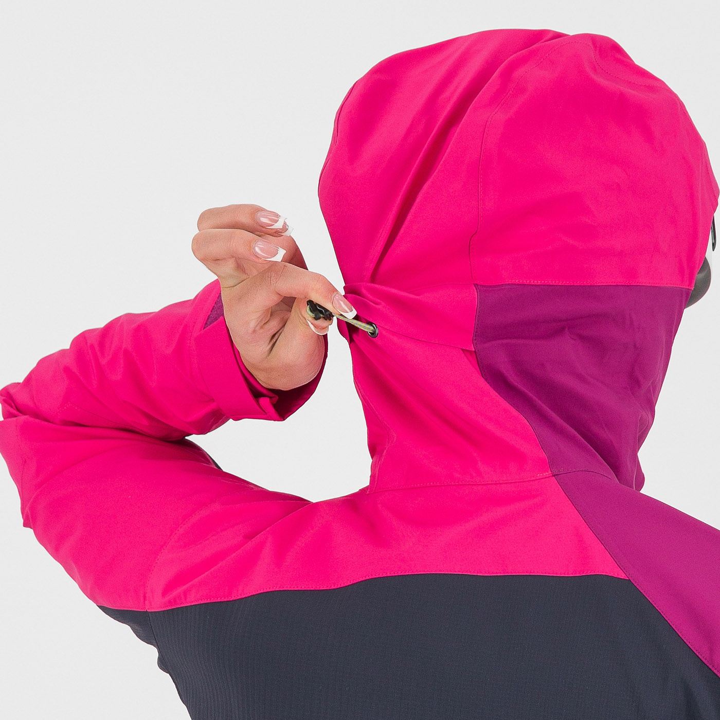 Marmolada w jacket - vulcan/boysenberry/pink - karpos