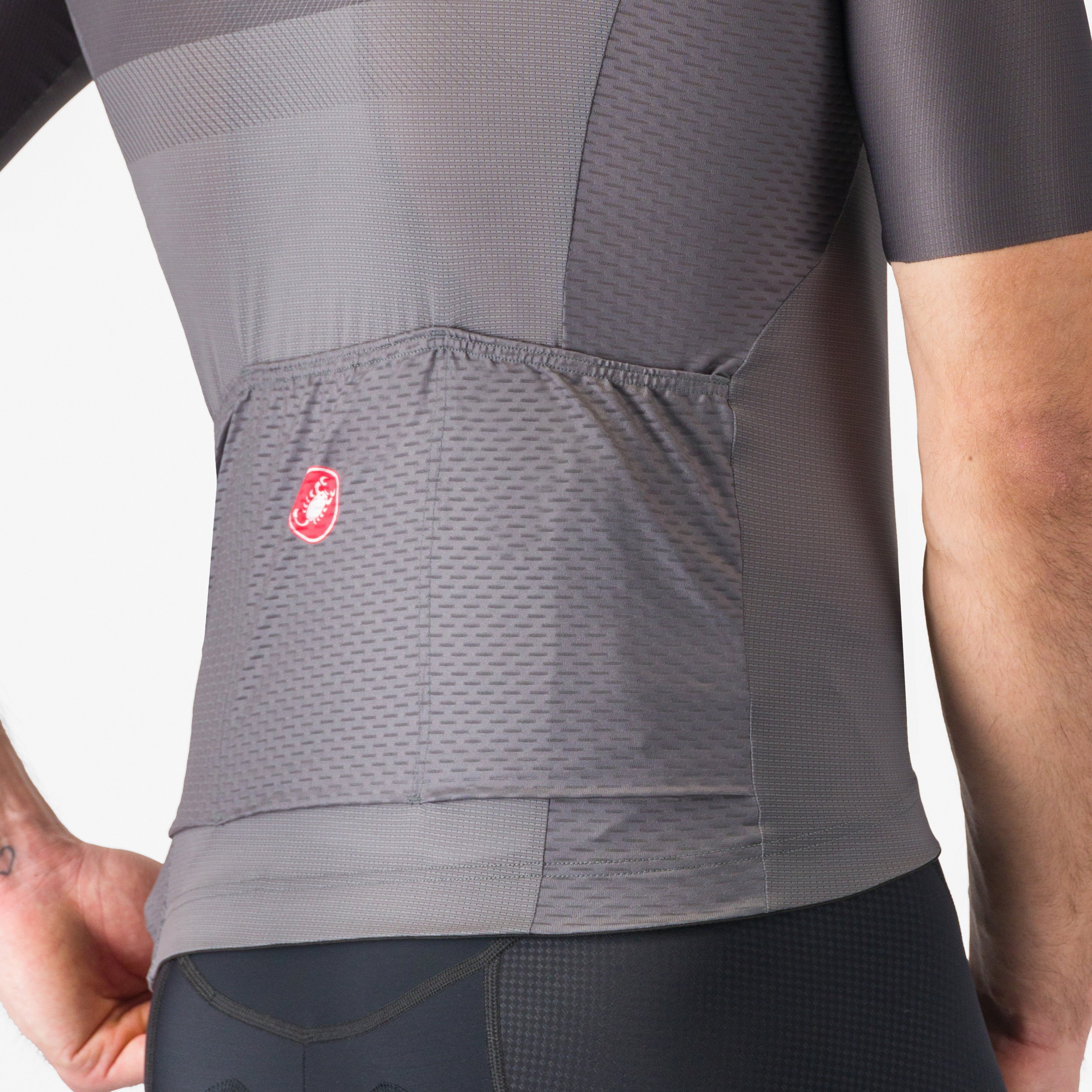 Simbolo jersey - smoky gray/dark gray - castelli