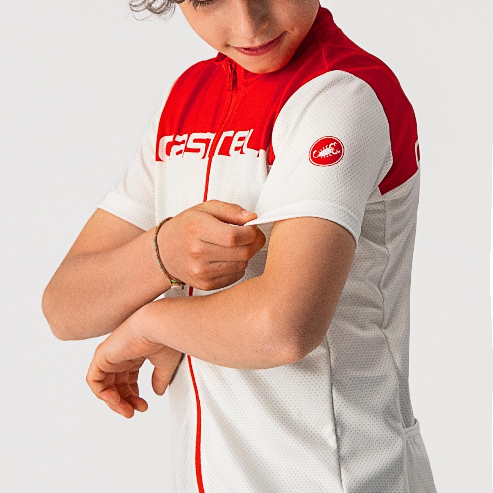 Neo prologo jersey - ivory/red - castelli