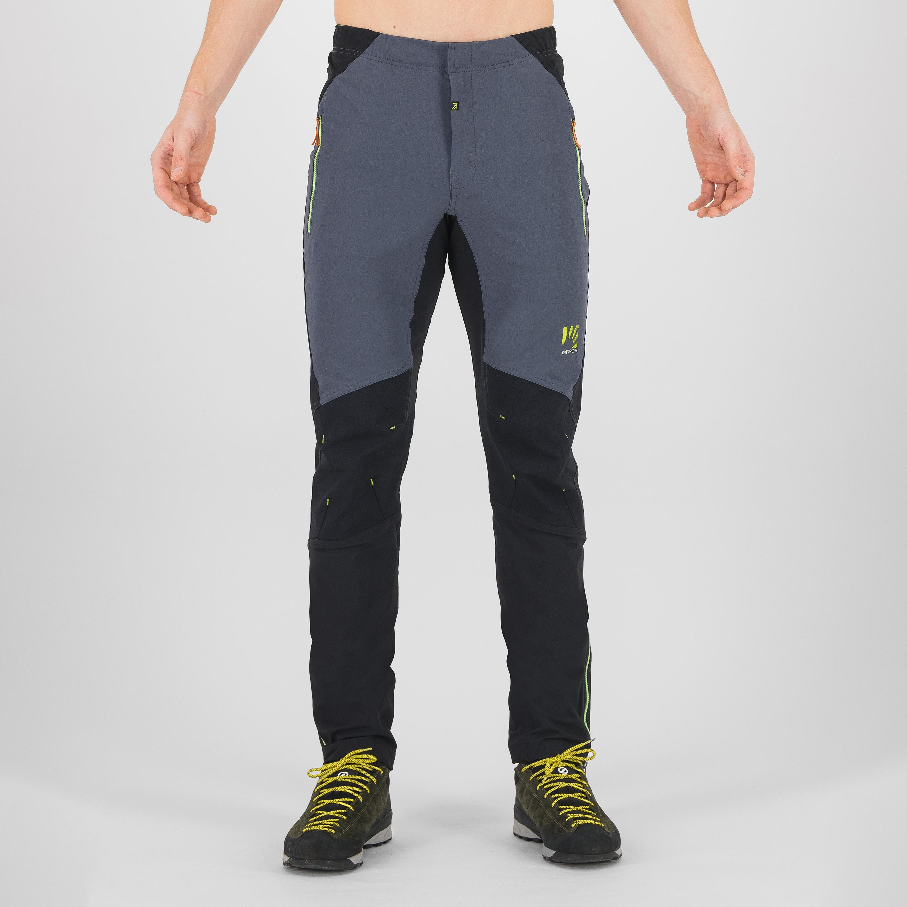 Wall evo  pant - black/ombre blue/jasmine green - karpos