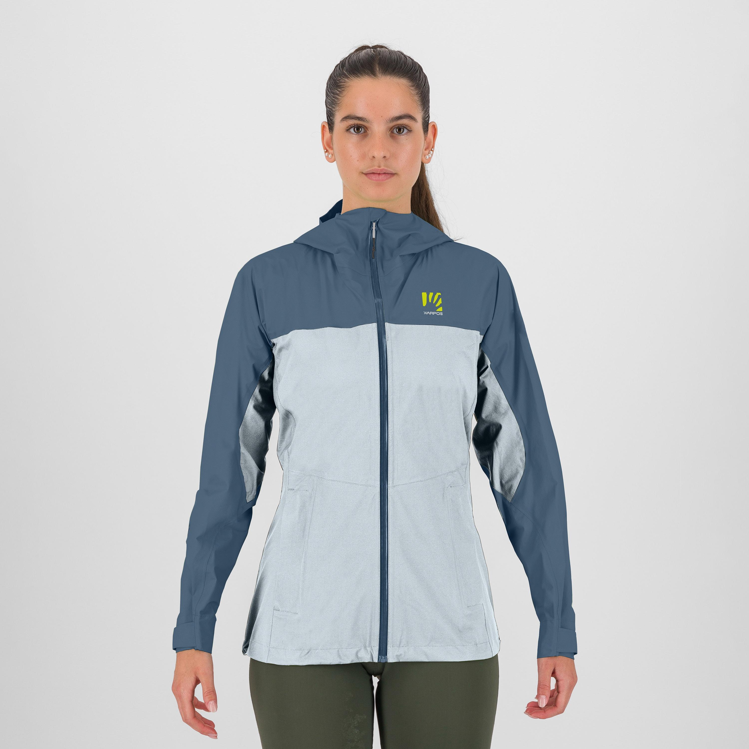 Lot rain w jacket - skywriting/bluefin - karpos