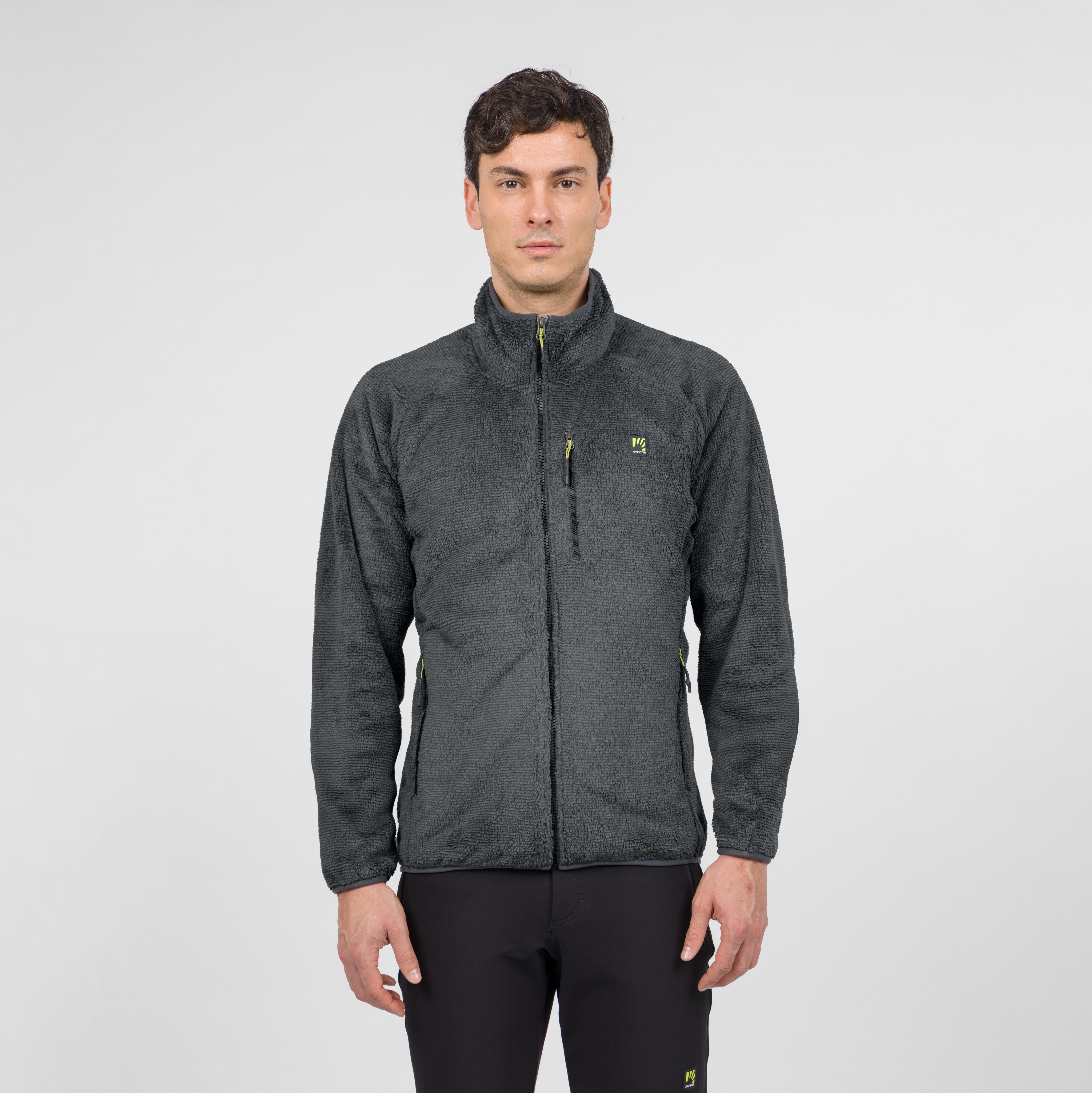 Vertice evo full zip fleece - woodl.gray - karpos