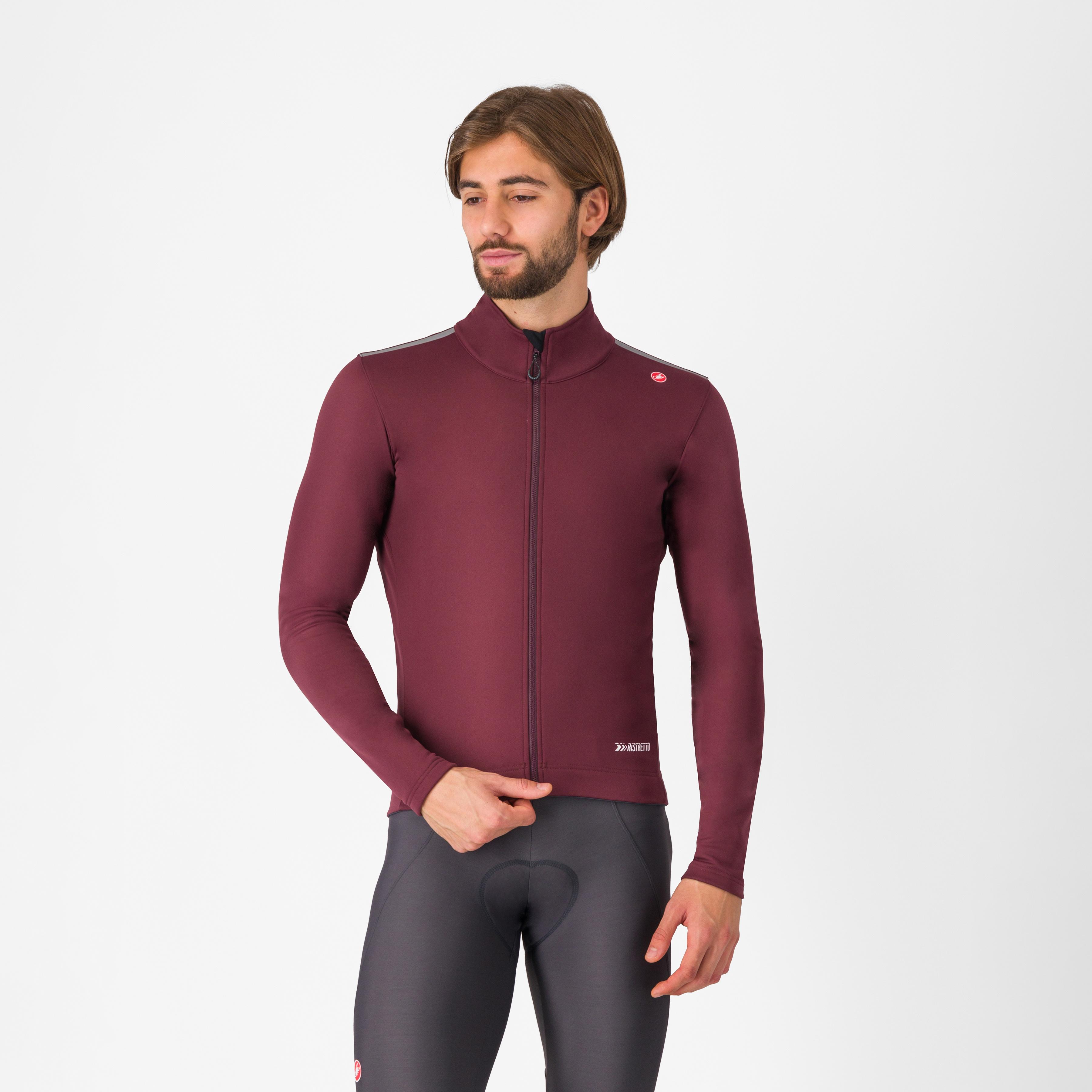 Espresso air jacket - deep bordeaux - castelli