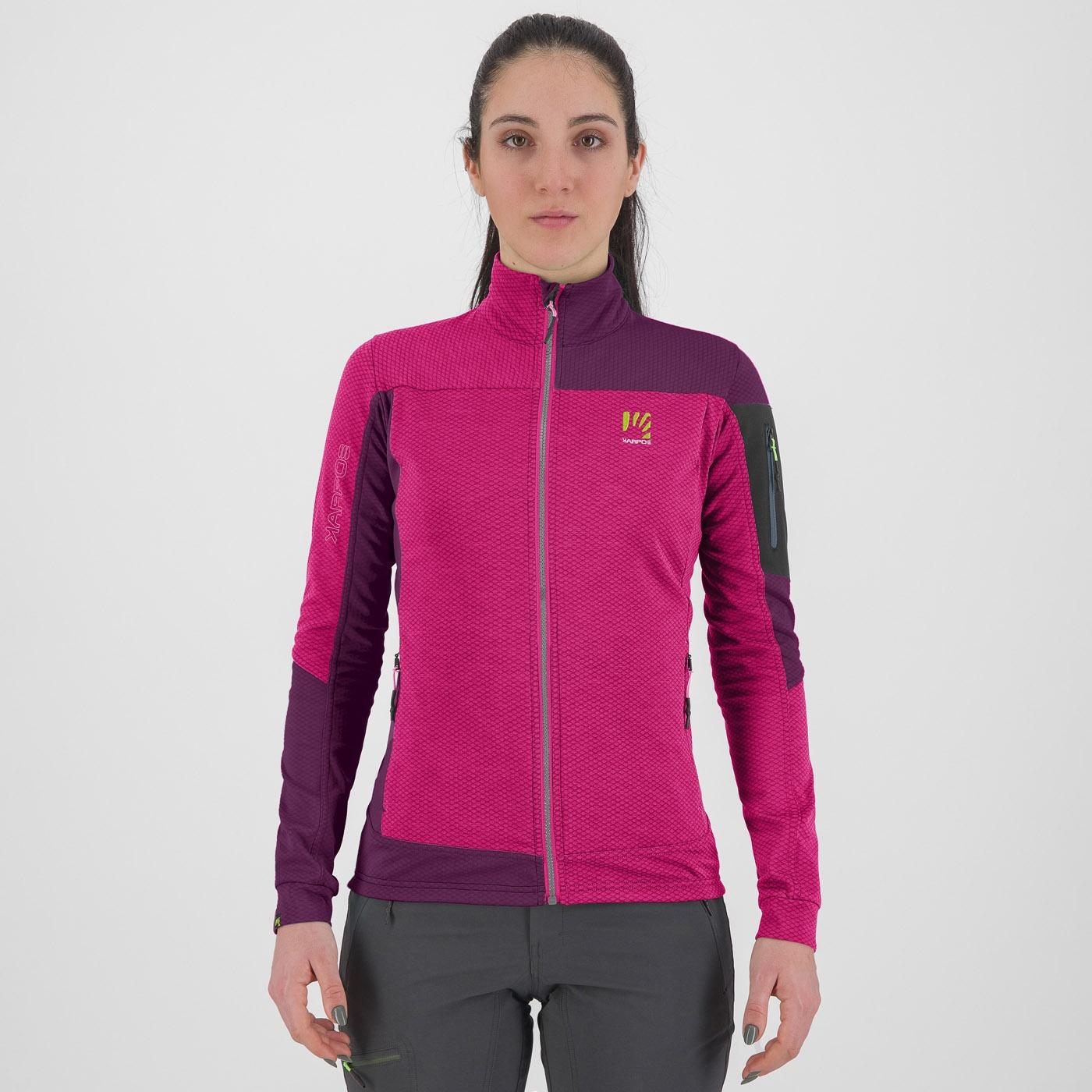 Cherz w fleece - pink/boysenberry - karpos