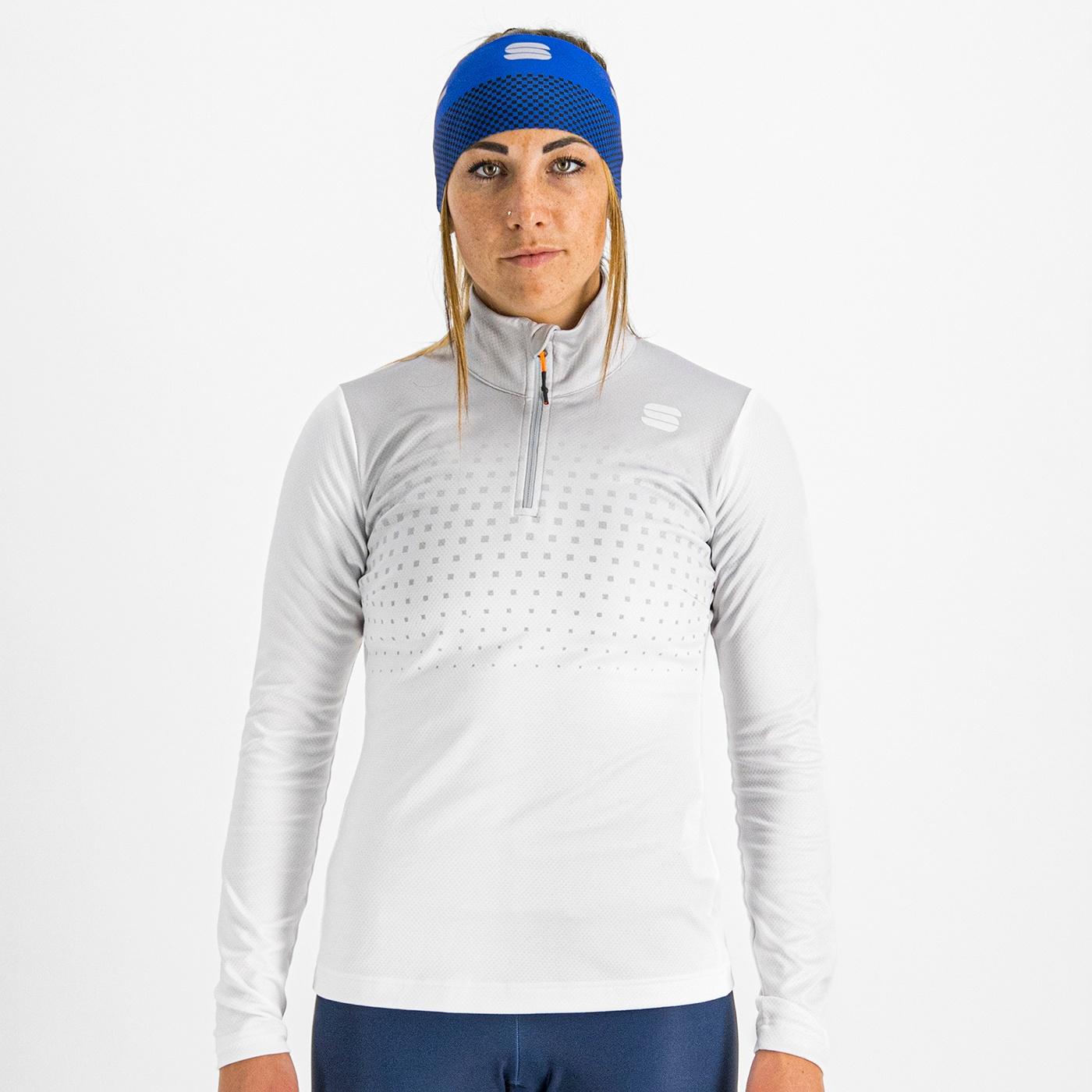 Rythmo w jersey - bright white steel grey - sportful