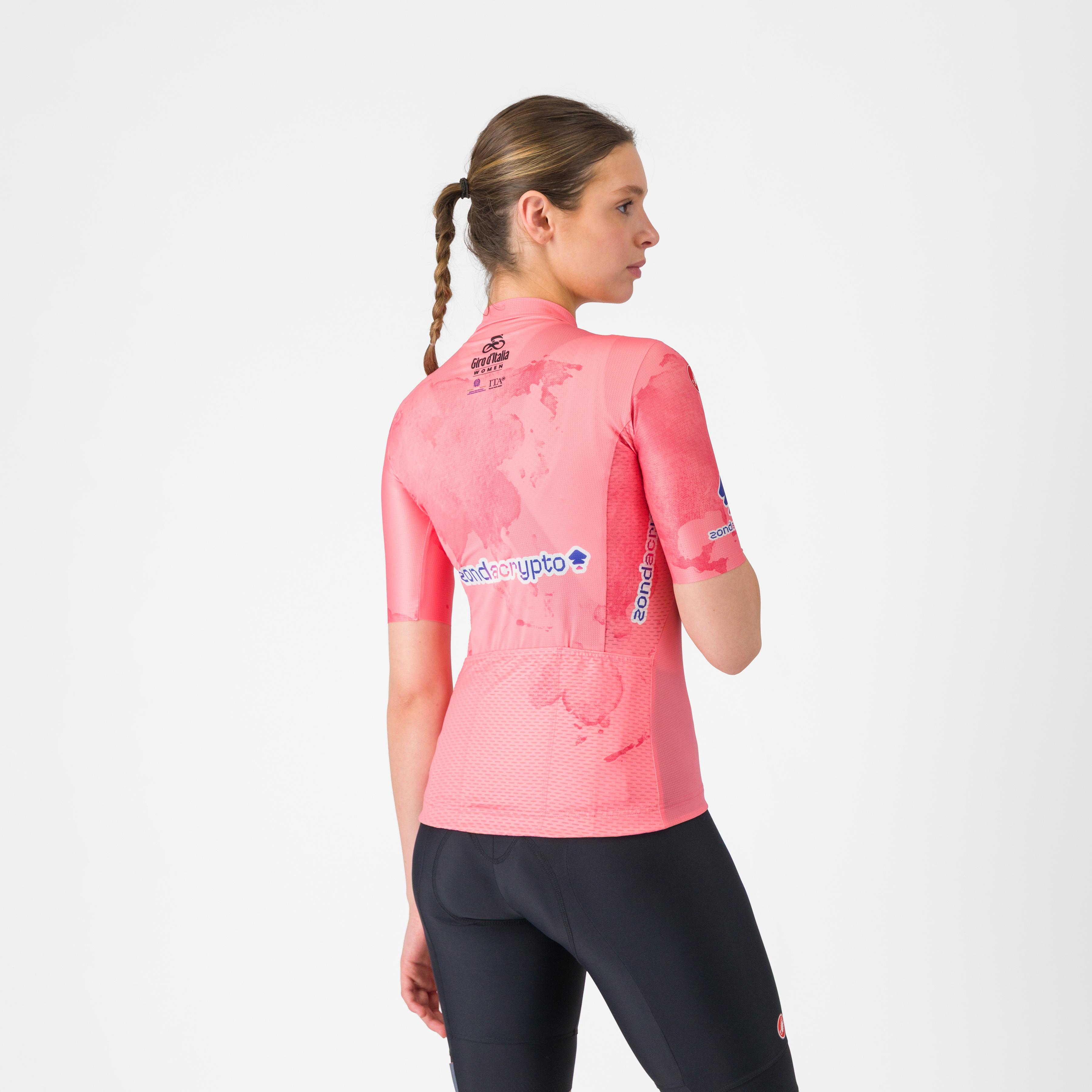 #girowomen competizione 3 w jersey - rosa giro - castelli