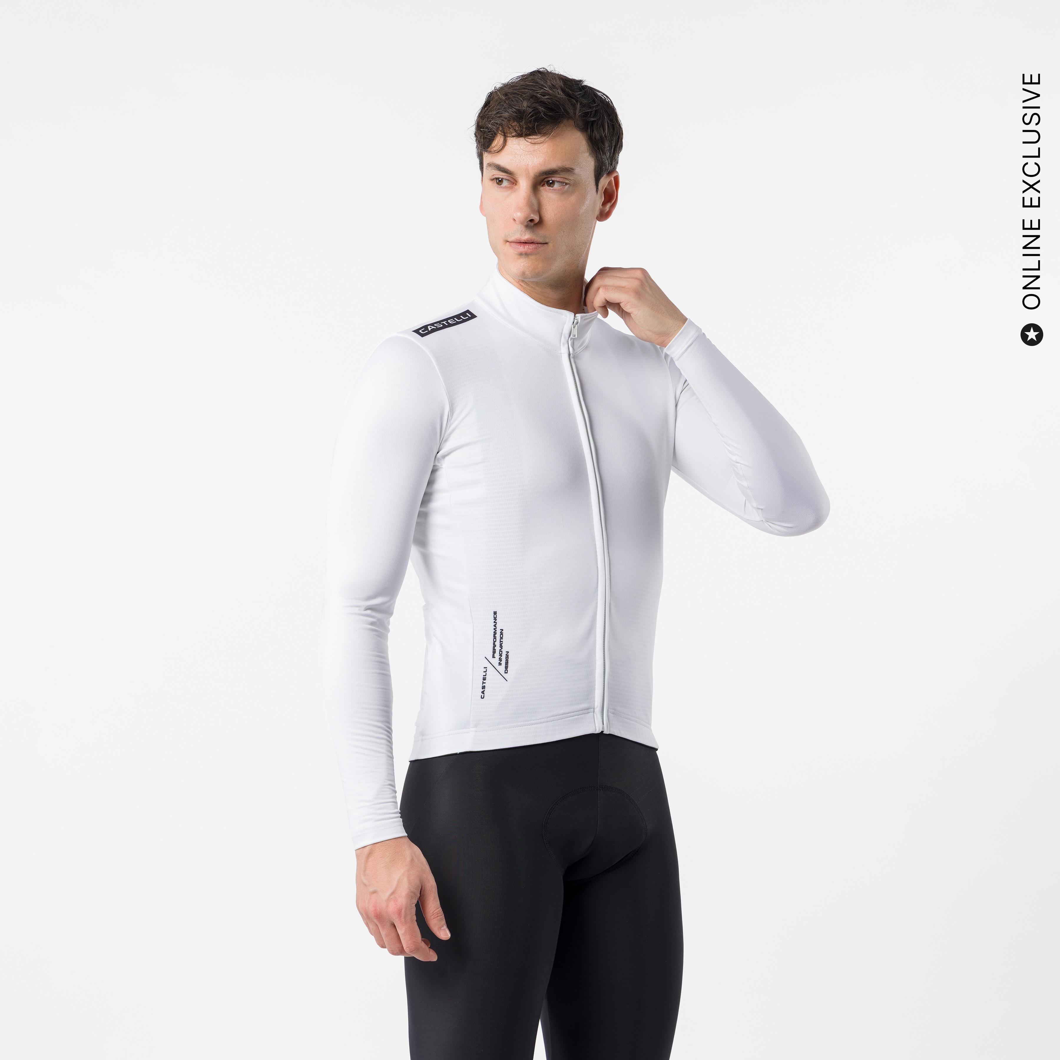 Quadro thermal jersey - ivory/black - castelli