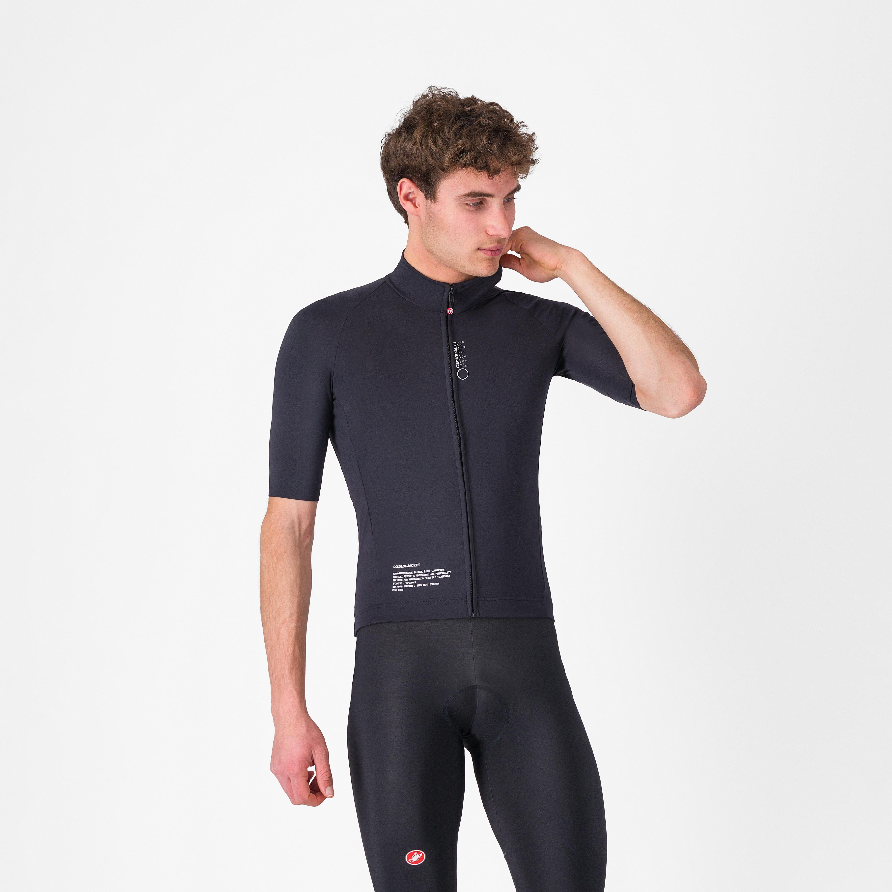 Do.di.ci. short sleeve jacket - light black - castelli