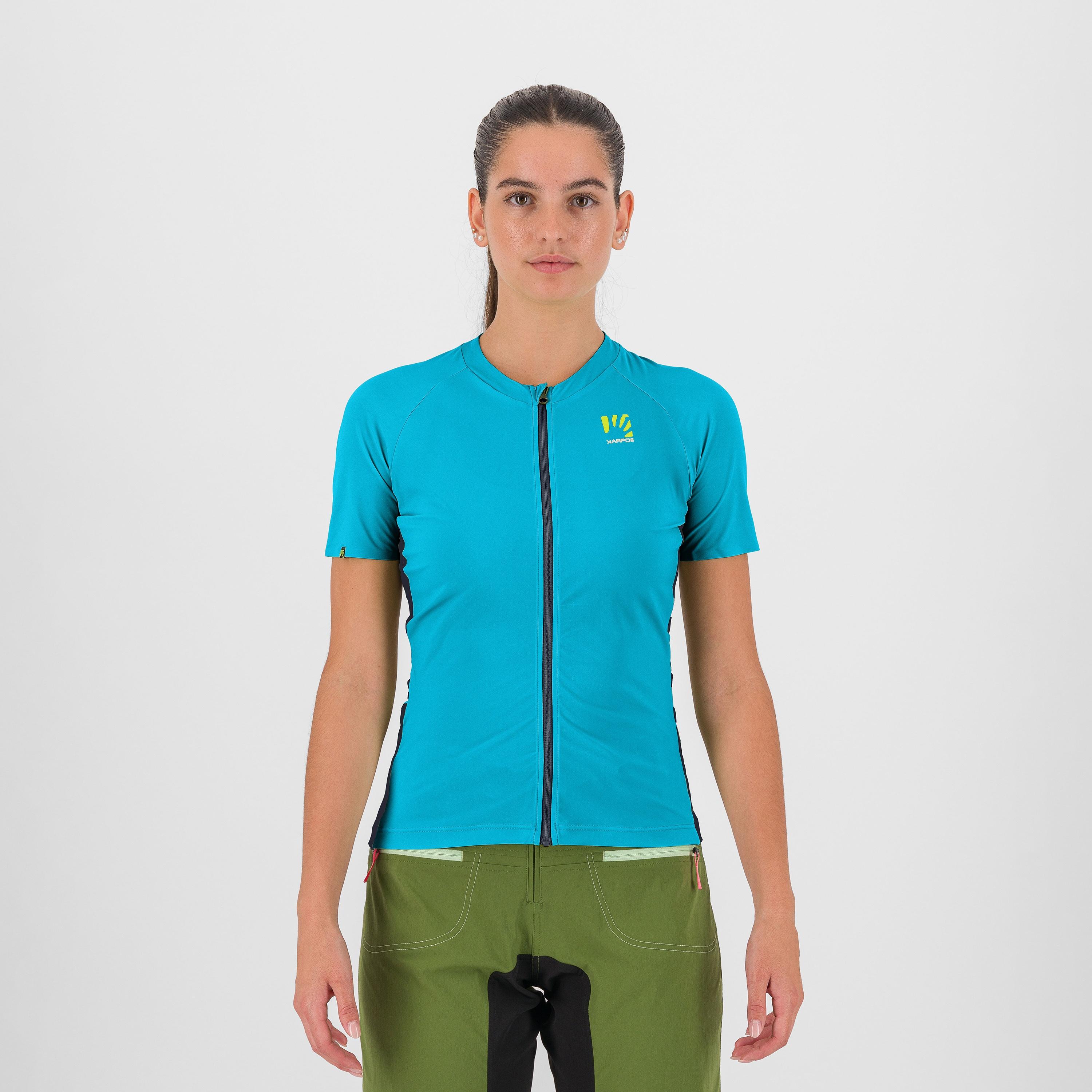 Pralongia evo w jersey - blue atoll/sky captain - karpos