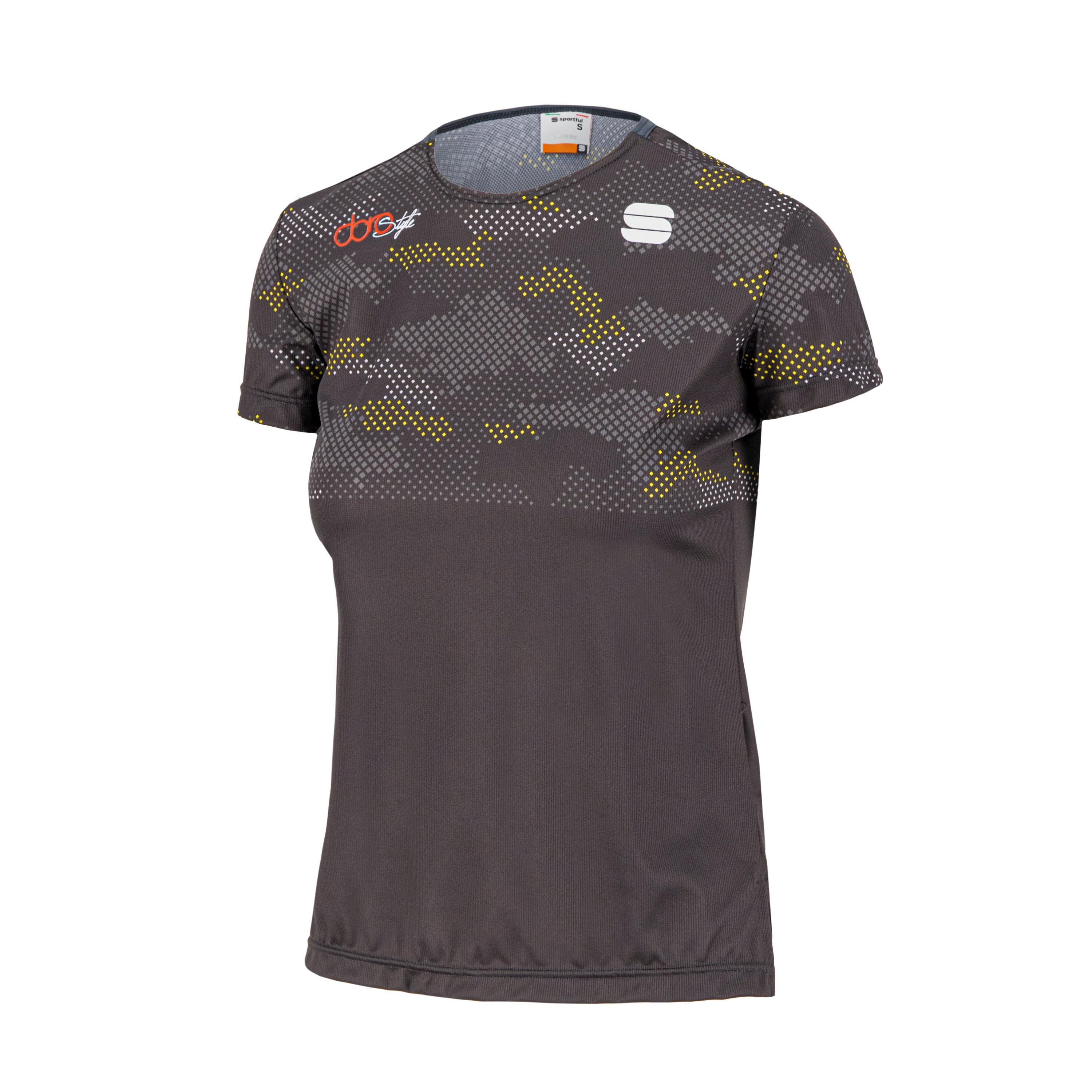 Doro cardio jersey short sleeve - black dark gold - sportful
