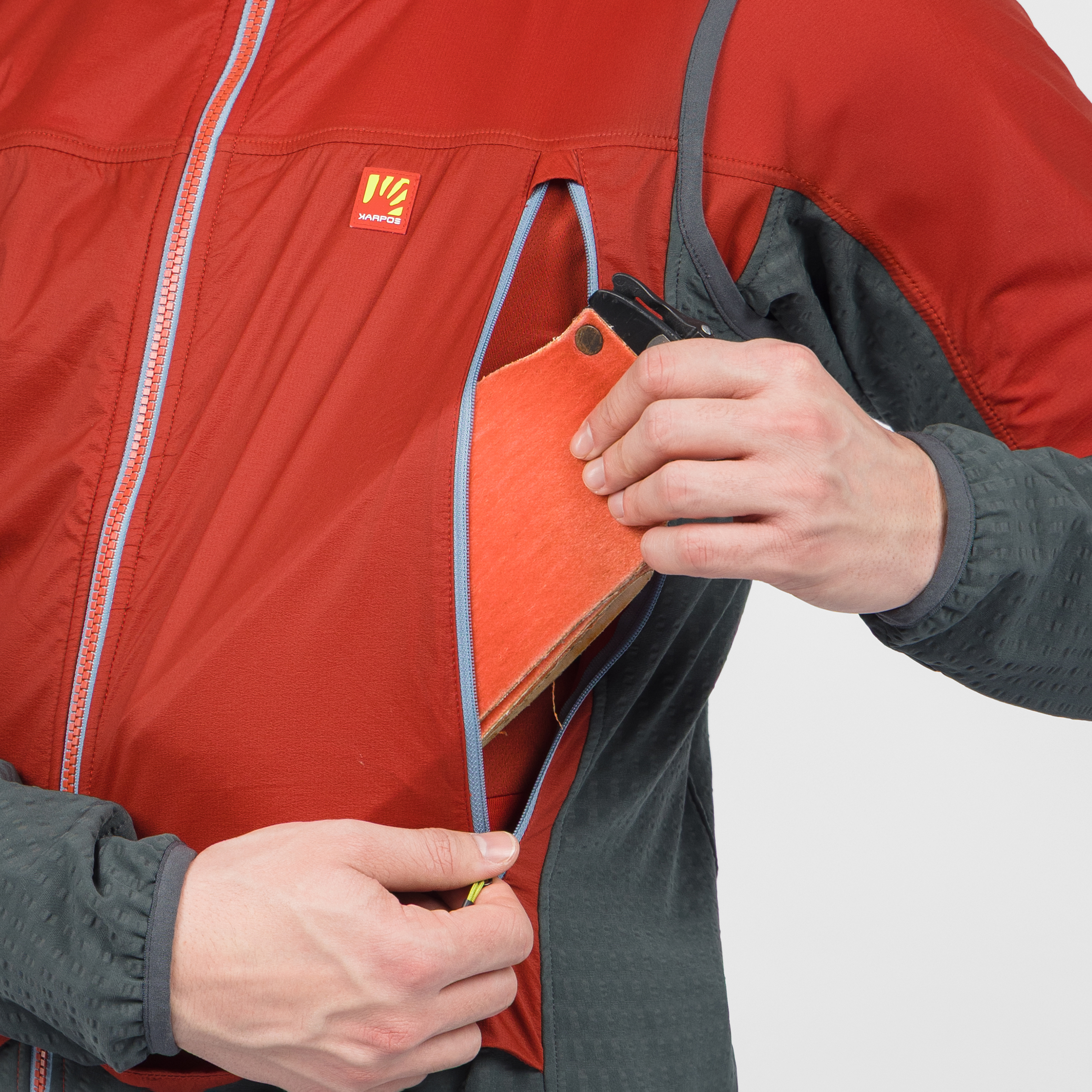 Alagna plus 2.0 vest - fire/woodl.gray - karpos