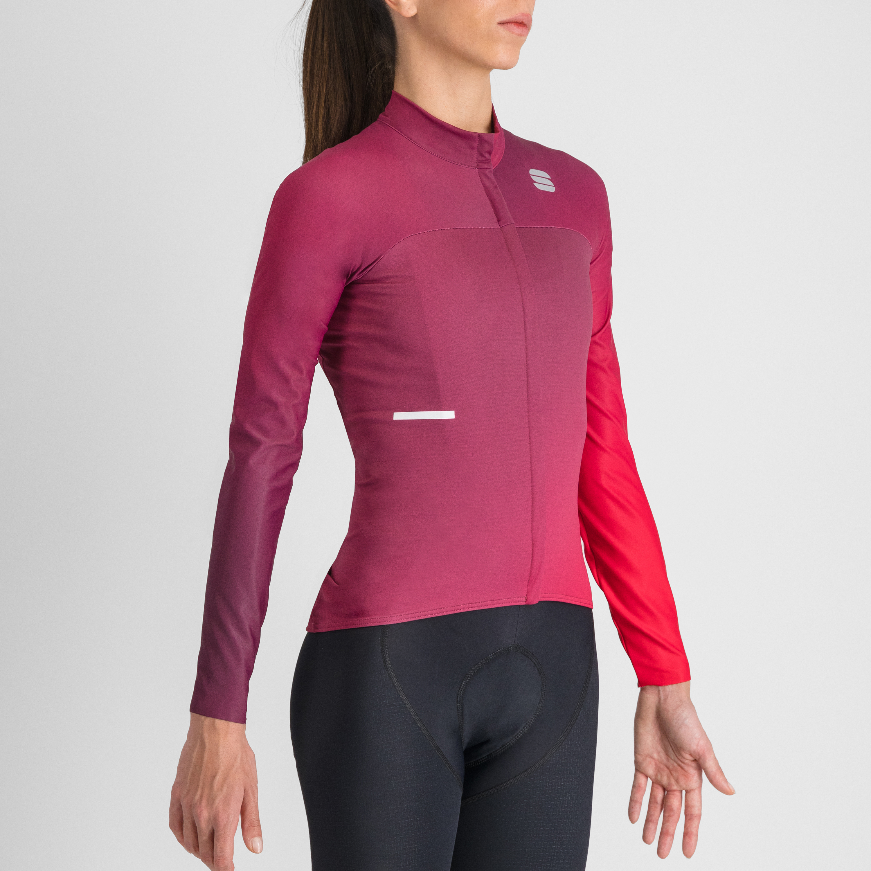 Bodyfit pro w thermal jersey - rasperry violet - sportful