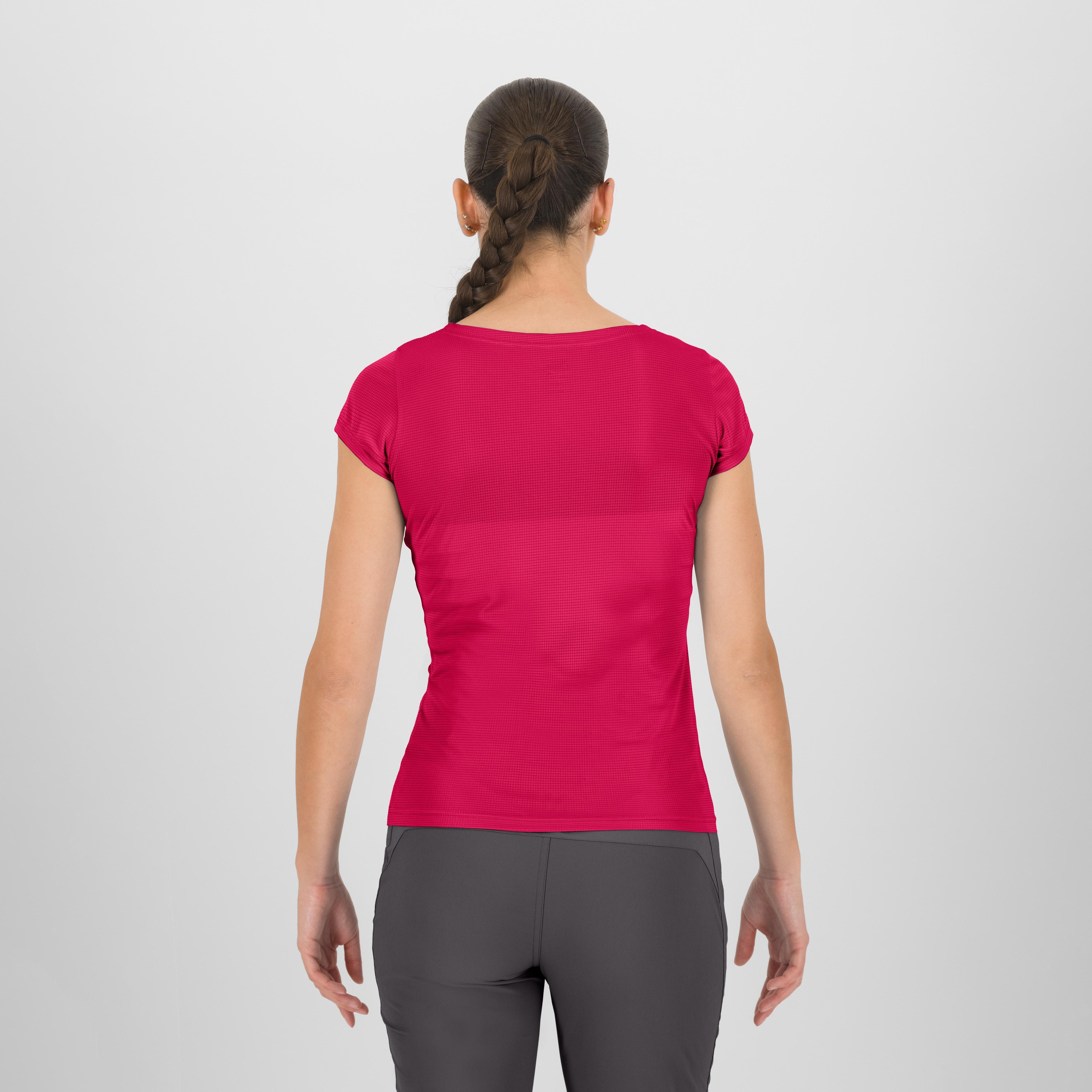 Loma evo w t-shirt - virtual pink - karpos
