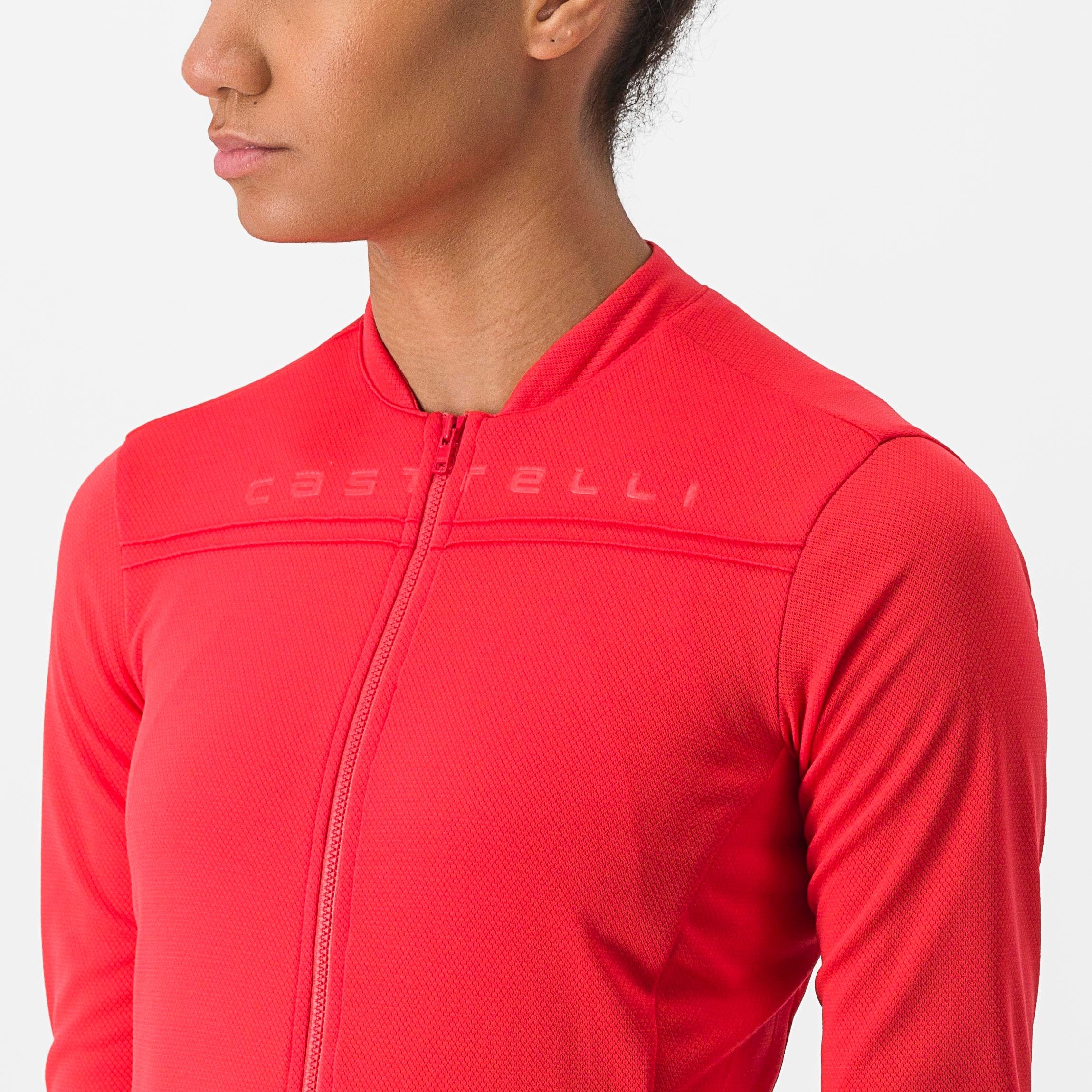 Anima 4 long sleeve jersey - hibiscus - castelli