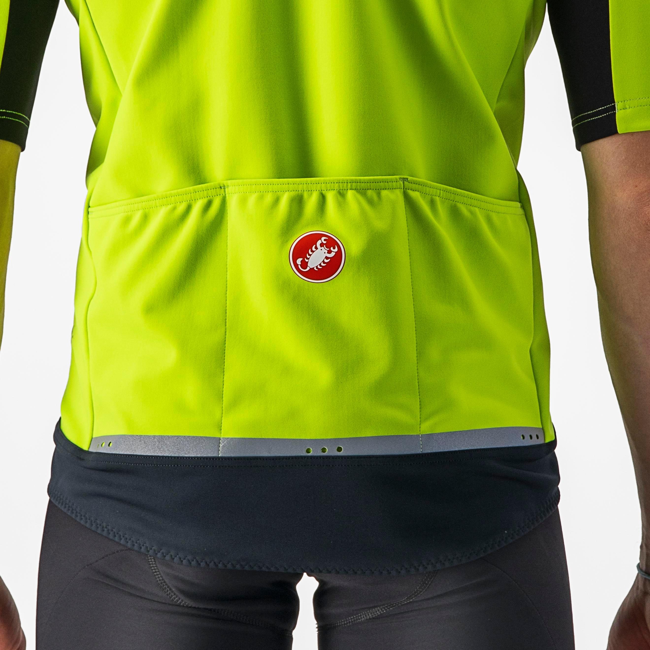 Gabba ros 2 - electric lime/dark gray - castelli