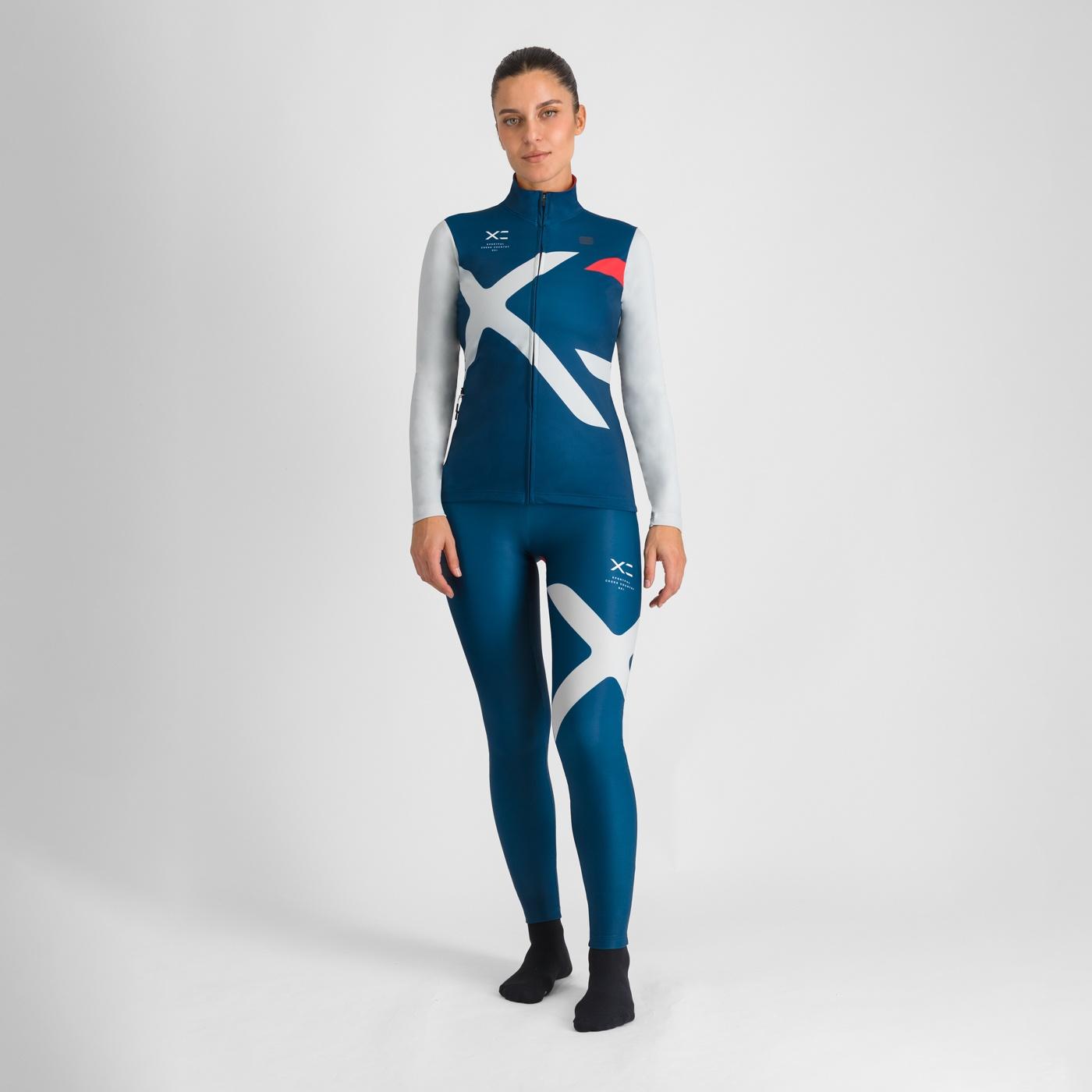 Squadra w tight - teal blue - sportful