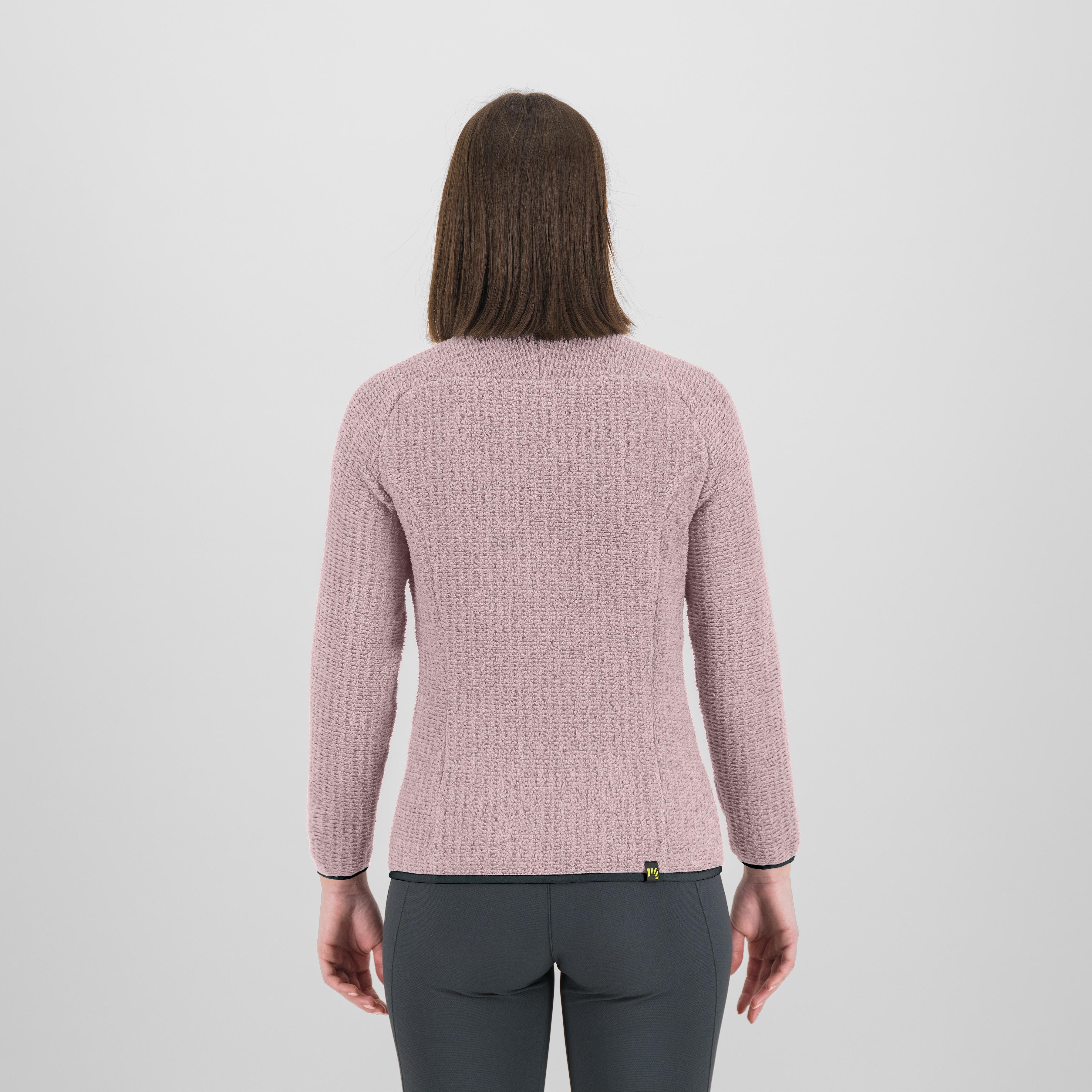 Rocchetta evo w fleece - lilac/woodl.gray - karpos